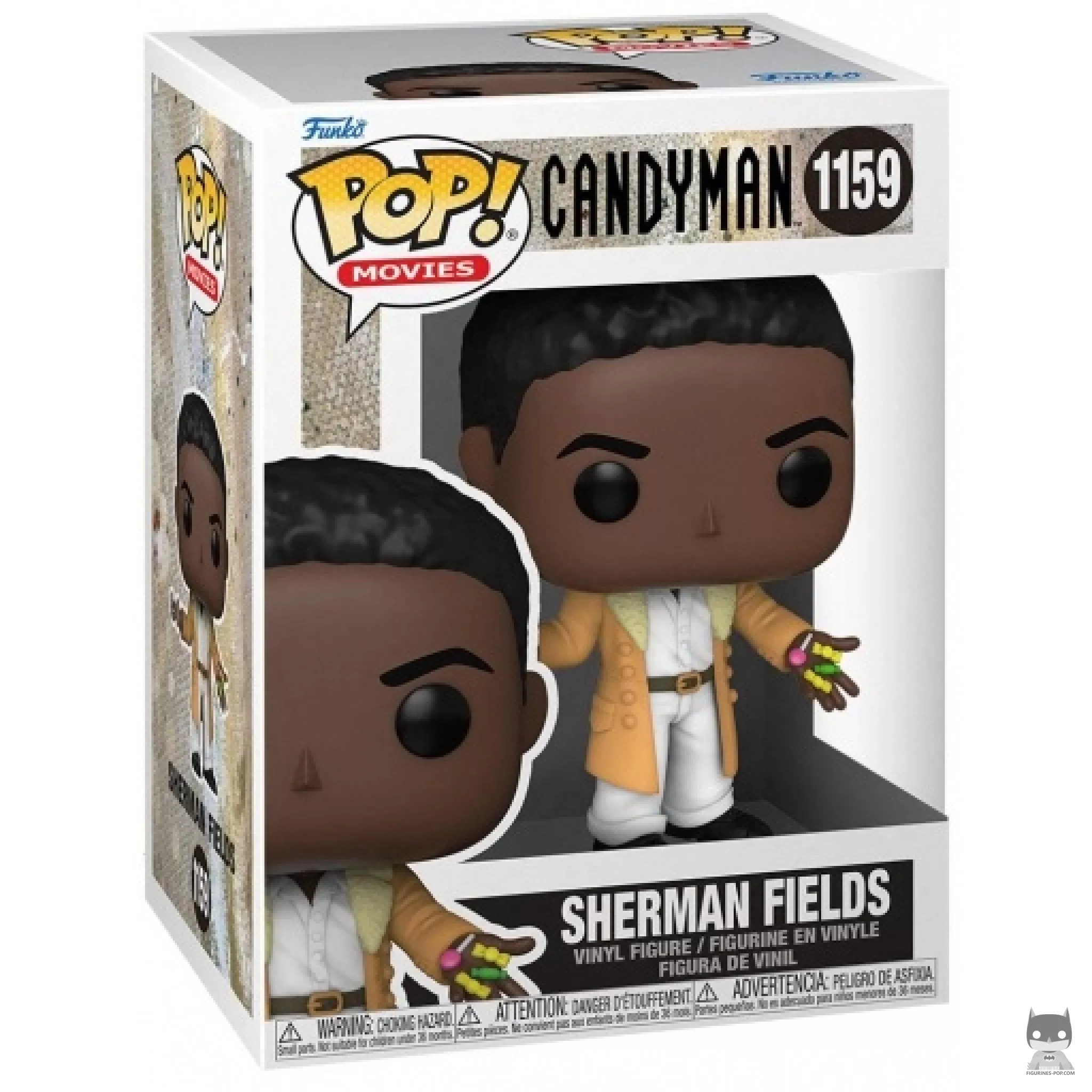 Sherman Fields Funko Pop! figure in its box
