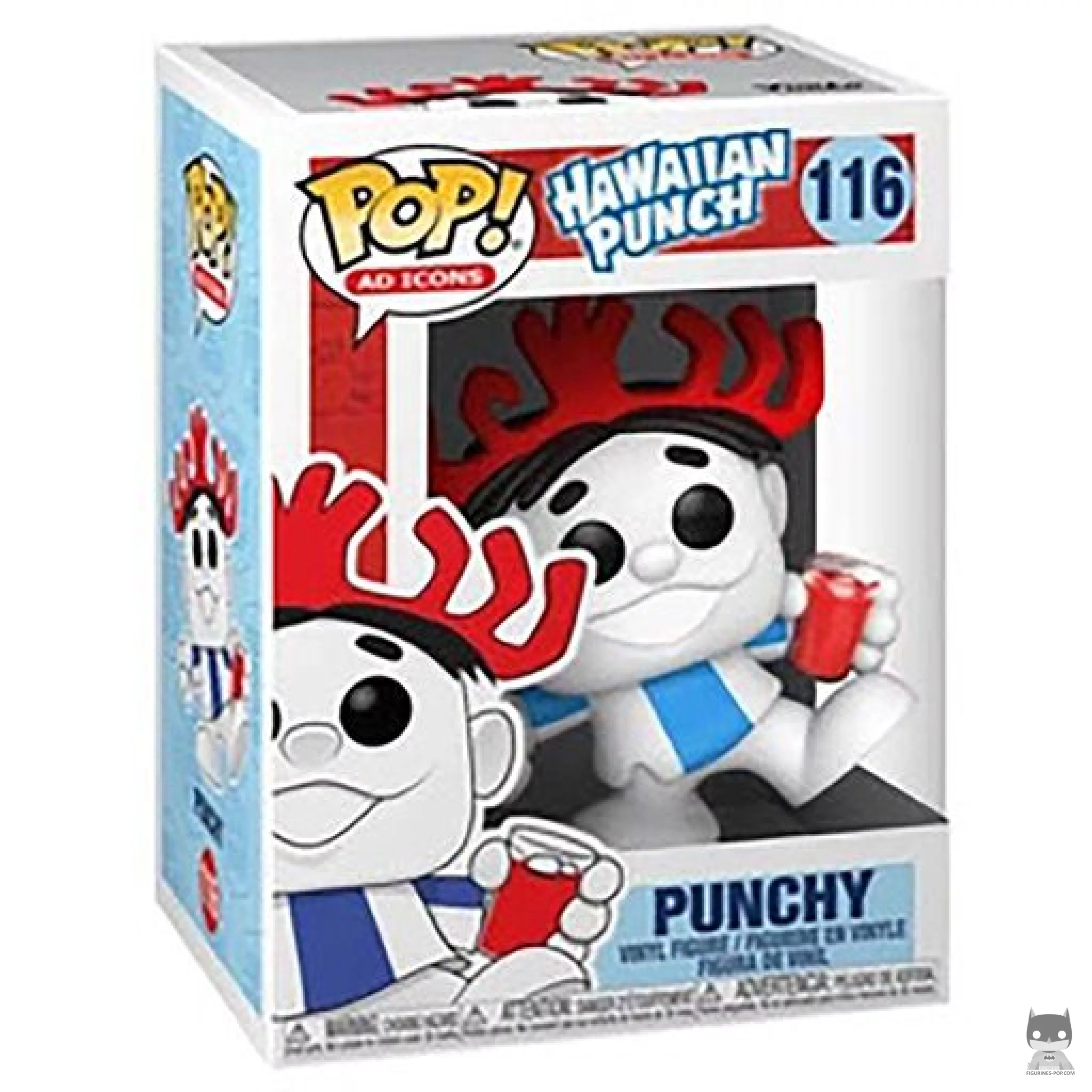 Punchy Funko Pop! figure in its box