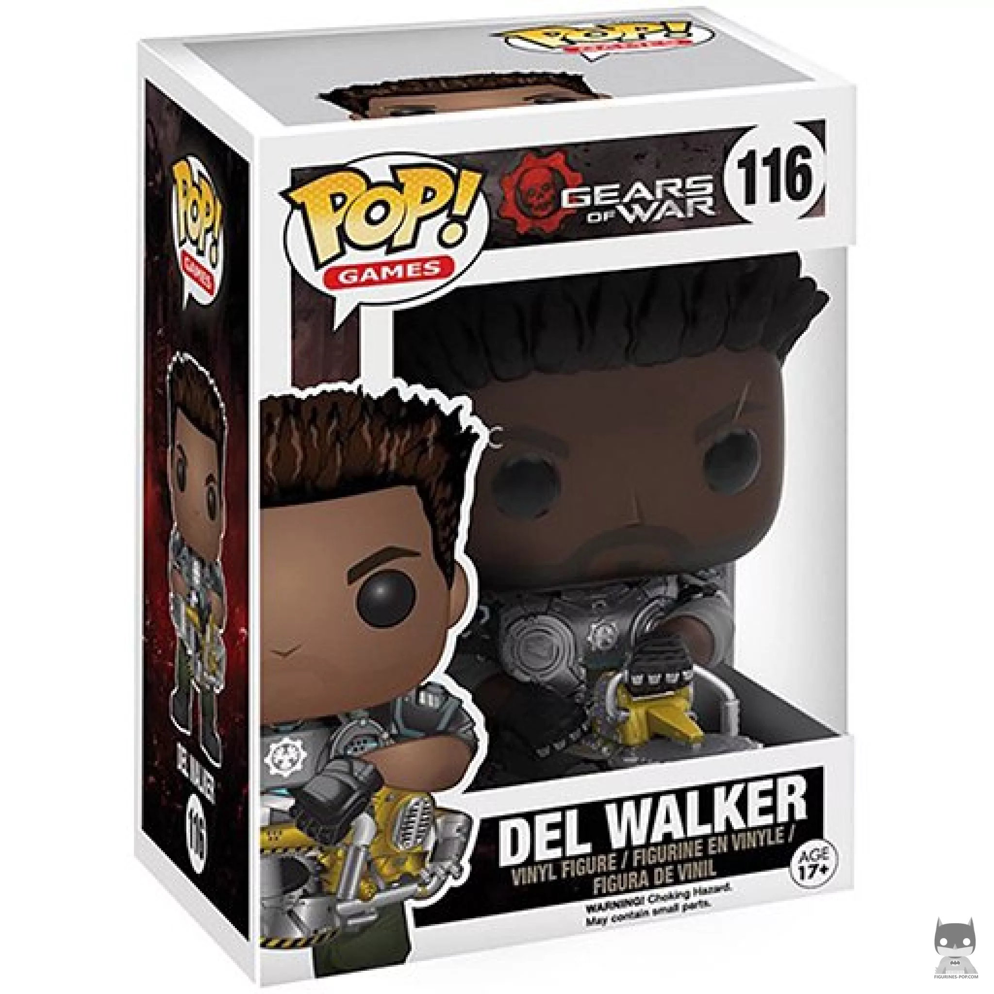 Delmont "Del" Walker Funko Pop! figure in its box