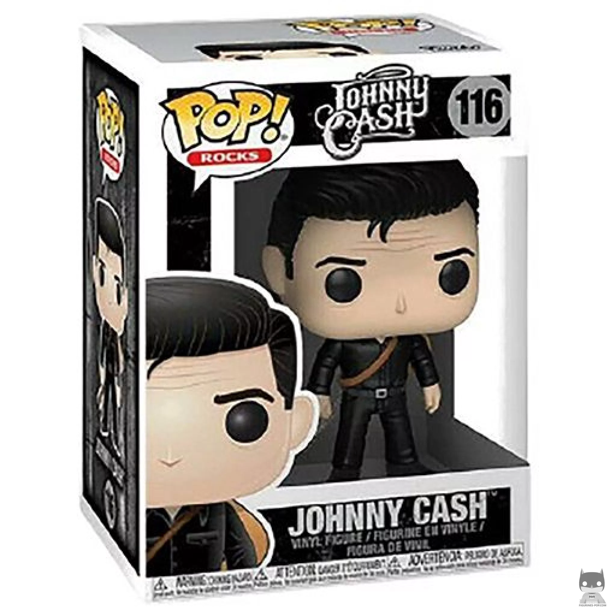 Johnny Cash Funko Pop! figure in its box
