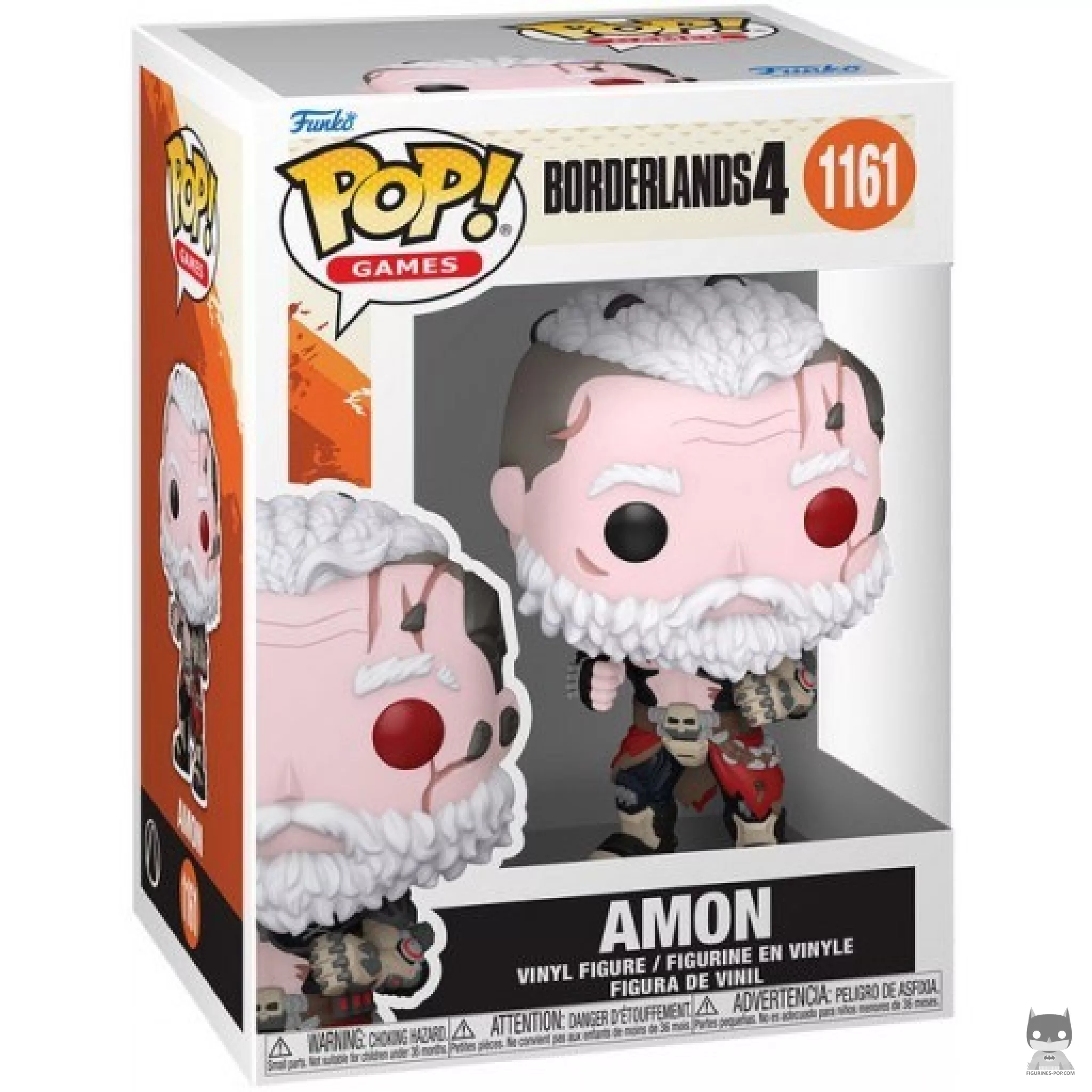 Amon Funko Pop! figure in its box