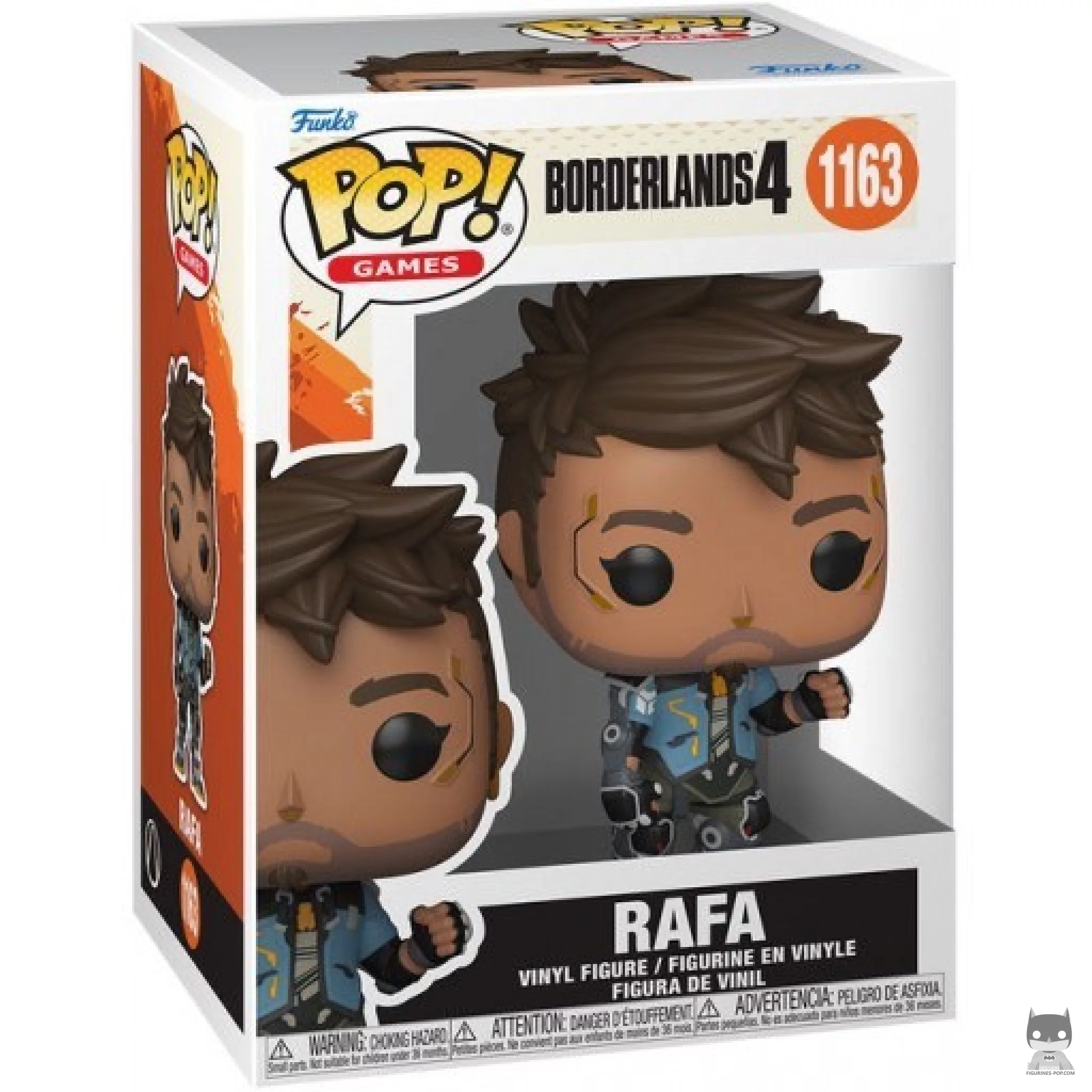 Rafa Funko Pop! figure in its box