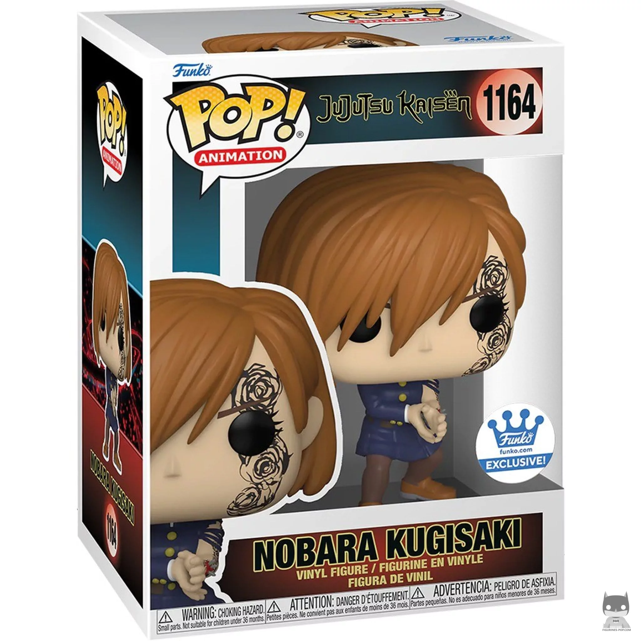 Nobara Kugisaki Fight Funko Pop! figure in its box