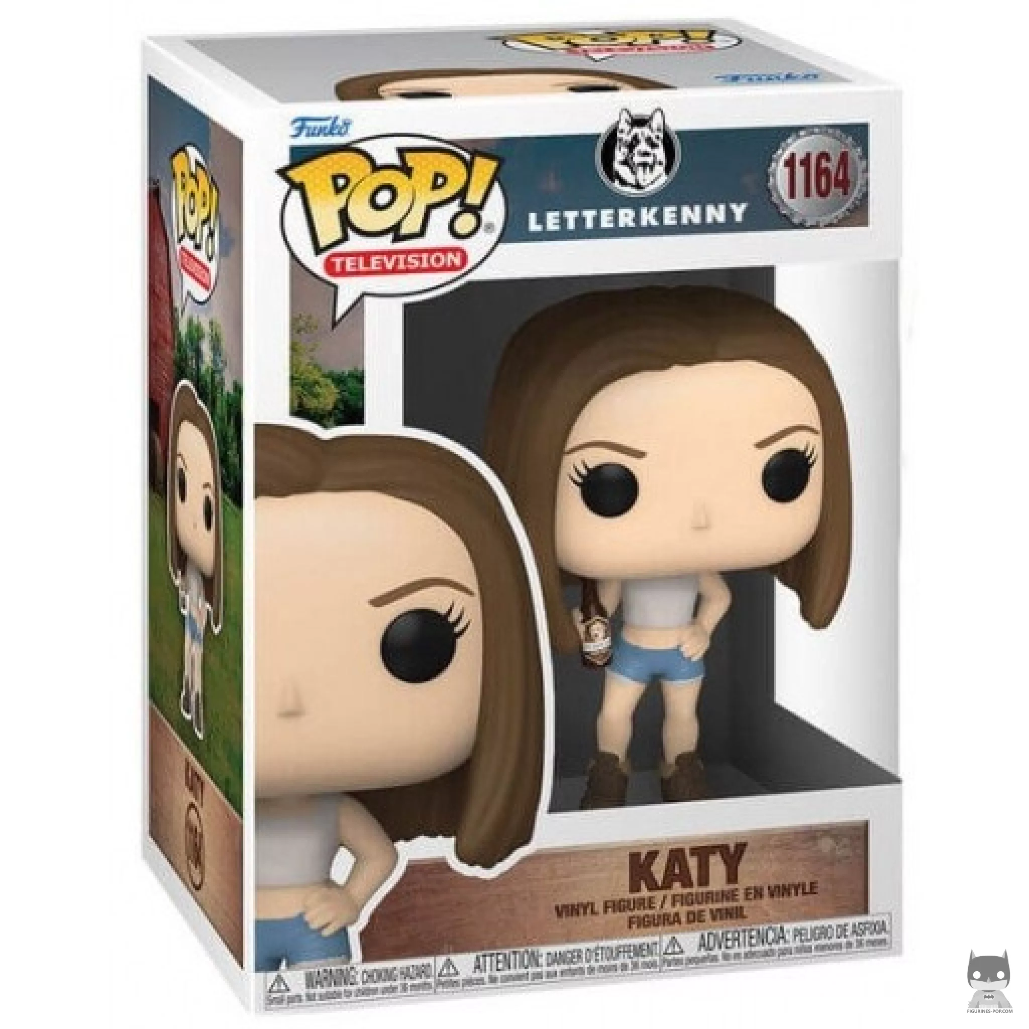 Katy Funko Pop! figure in its box