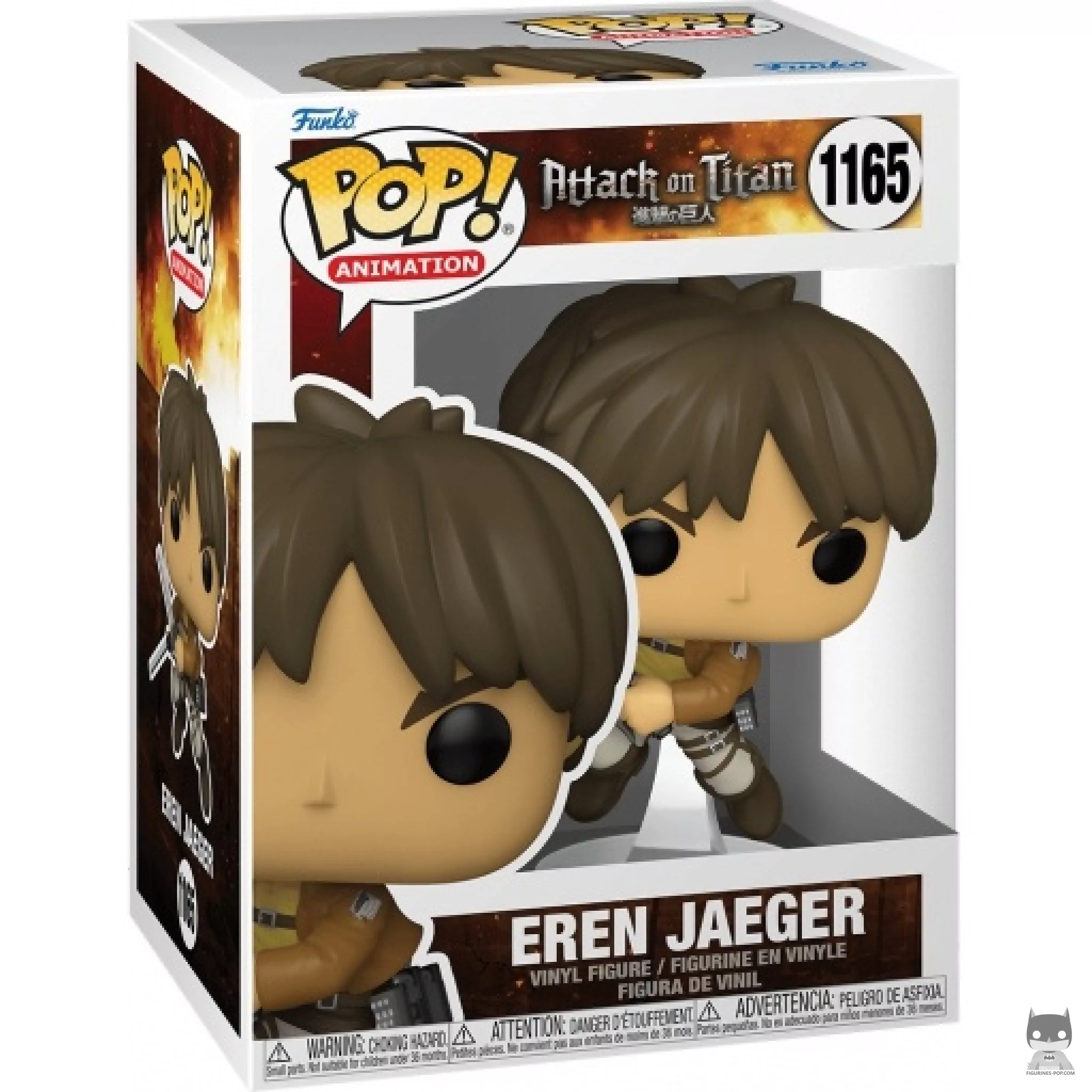 Eren Jaeger Funko Pop! figure in its box