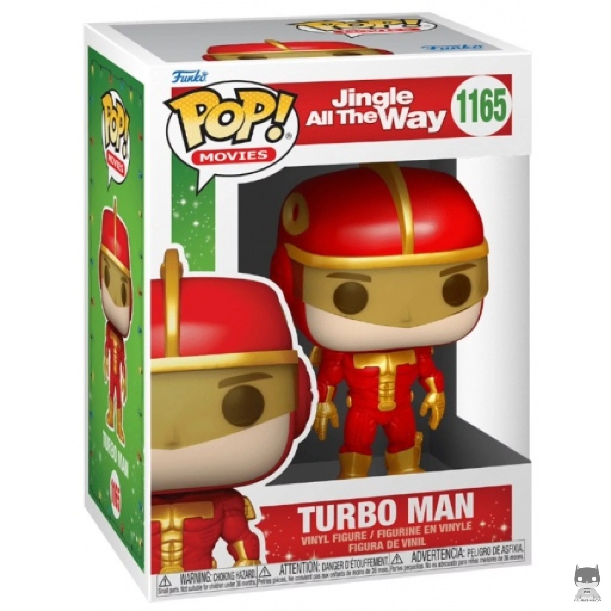 Turbo Man Funko Pop! figure in its box
