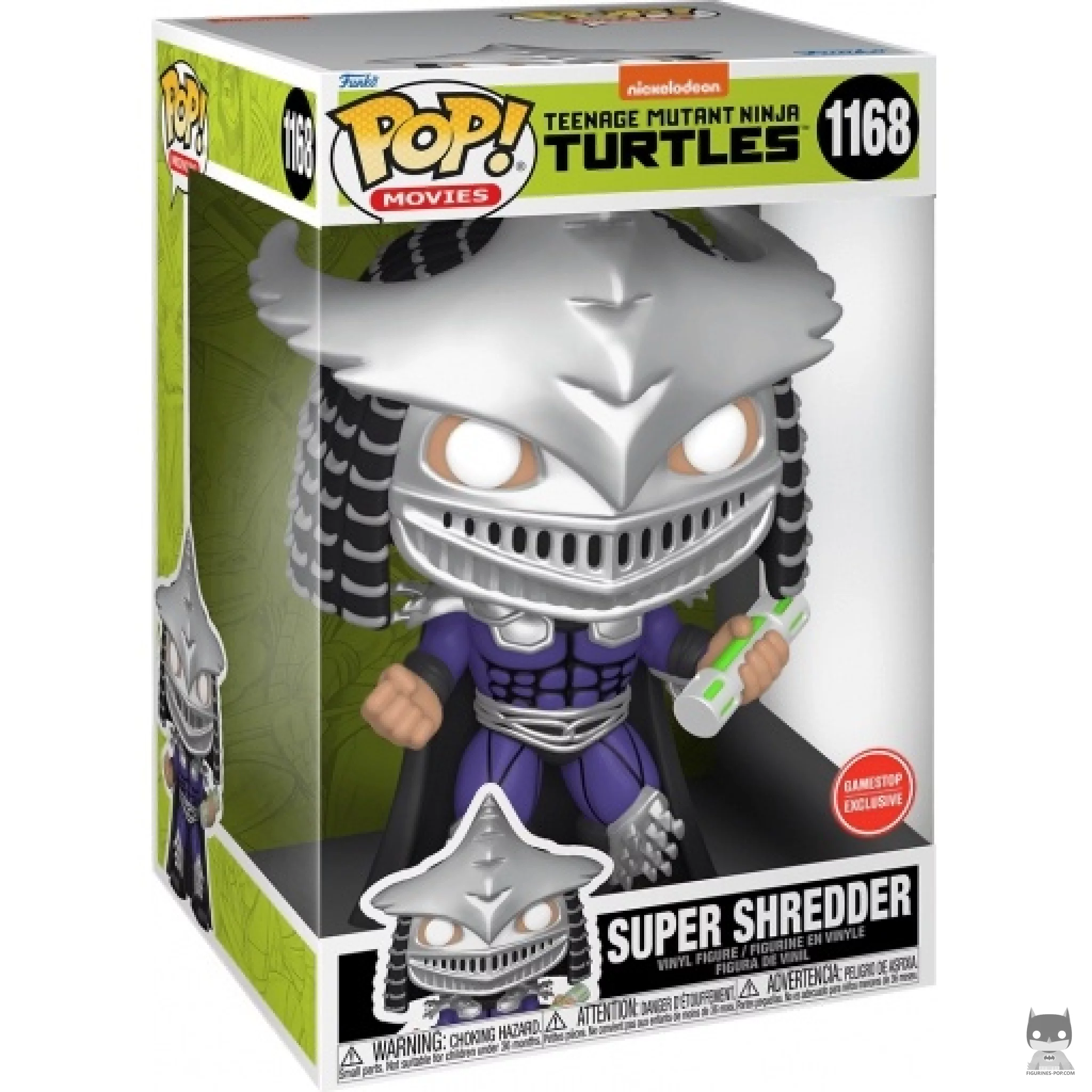 Super Shredder (Supersized) Funko Pop! figure in its box