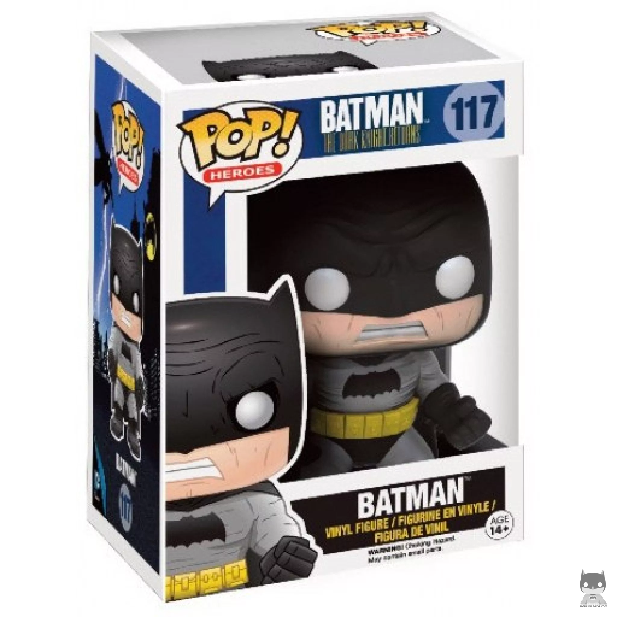 Batman (Black Suit) Funko Pop! figure in its box