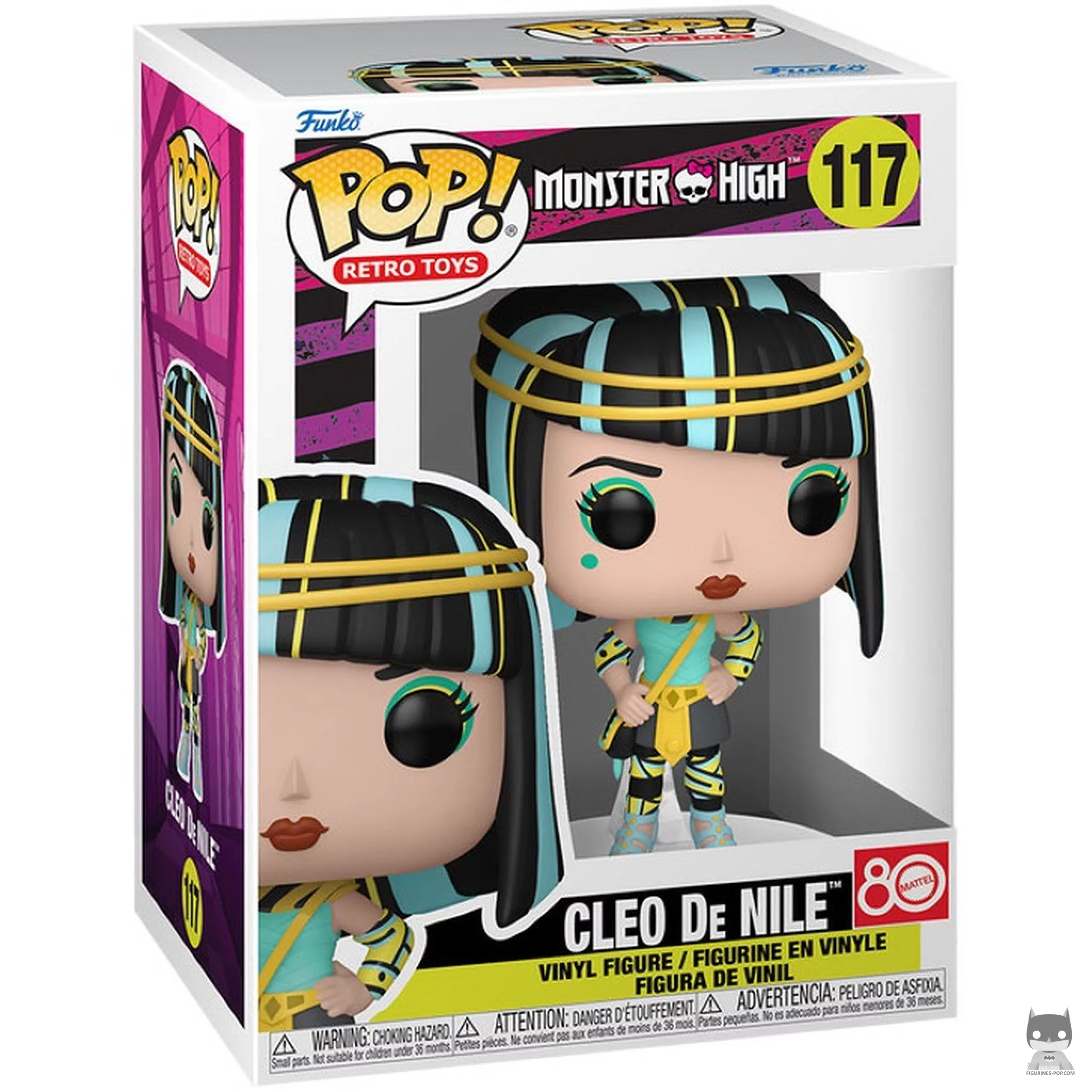 Cleo De Nile Funko Pop! figure in its box