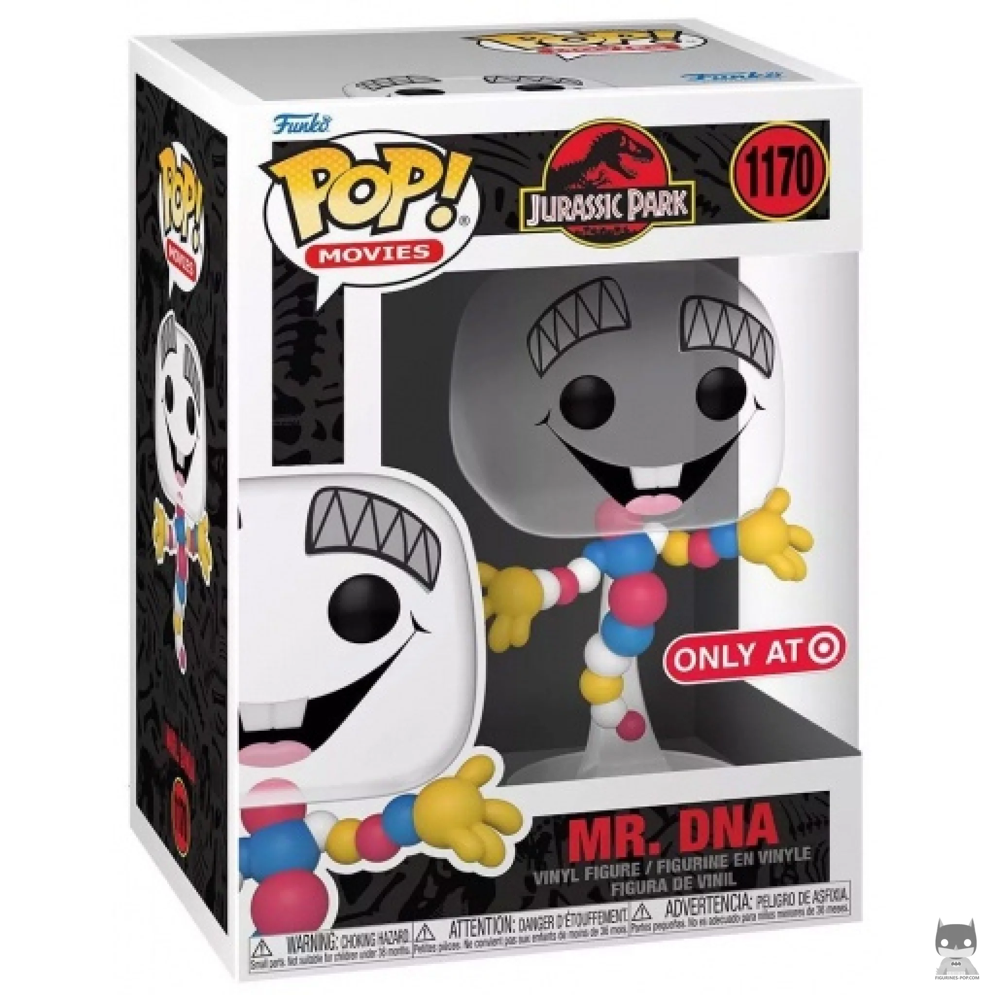 Mr. DNA Funko Pop! figure in its box