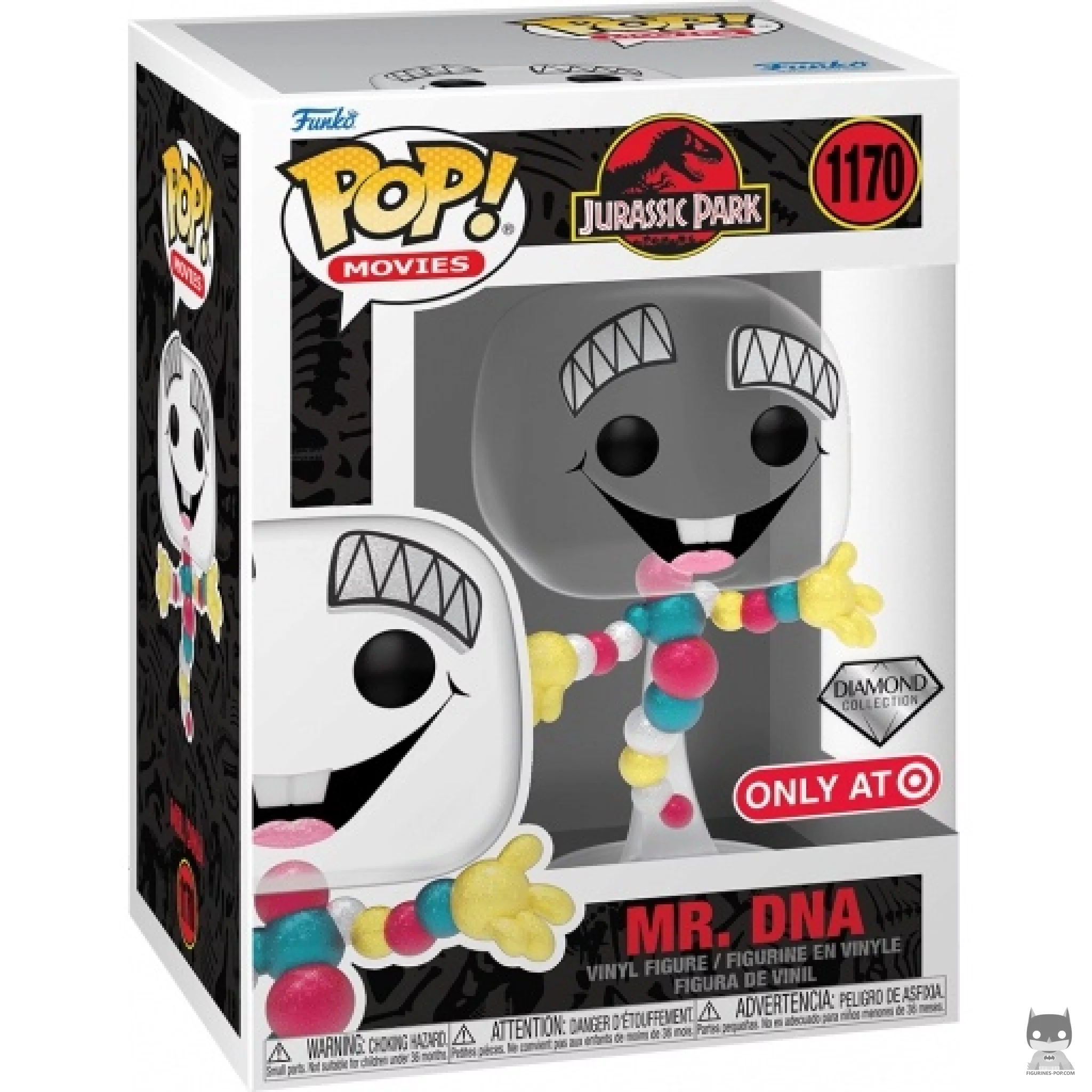 Mr. DNA (Diamond Glitter) Funko Pop! figure in its box