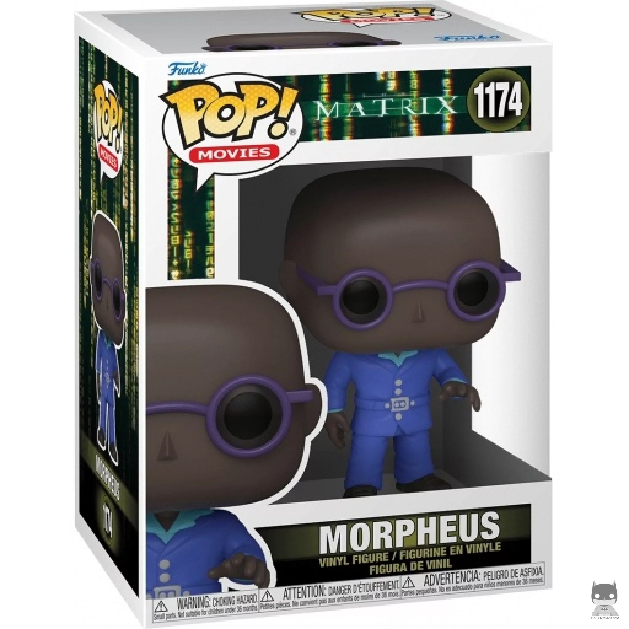 Morpheus Funko Pop! figure in its box