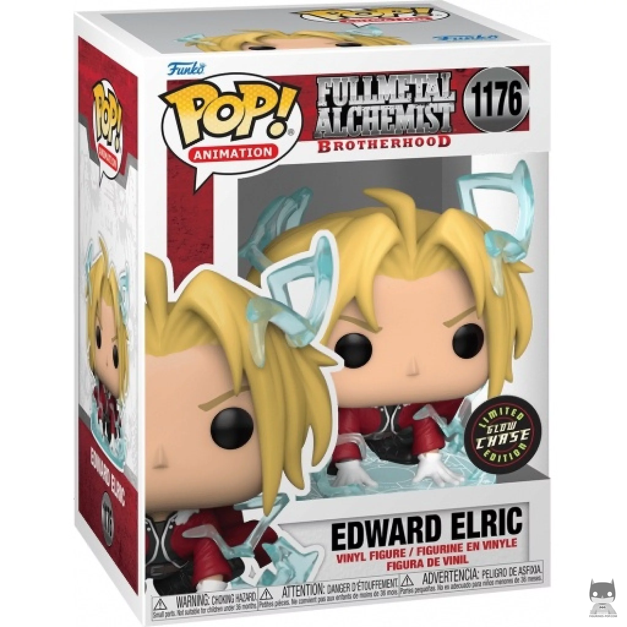 Edward Elric (Chase & Glow in the Dark) Funko Pop! figure in its box