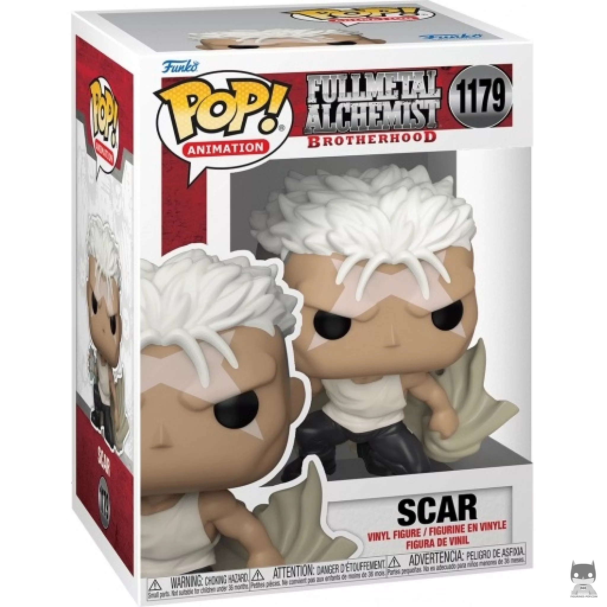 Scar Funko Pop! figure in its box