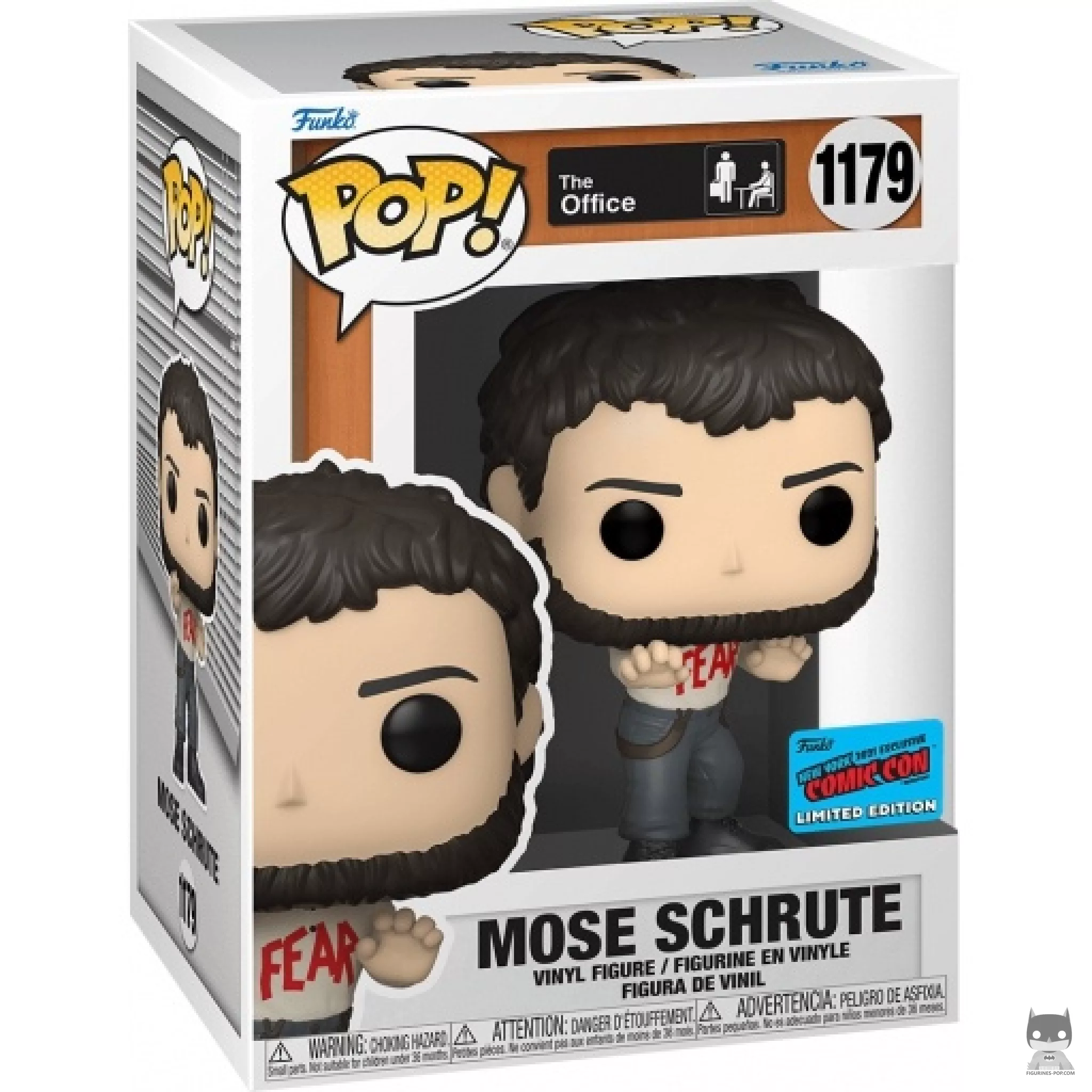 Mose Schrute Funko Pop! figure in its box