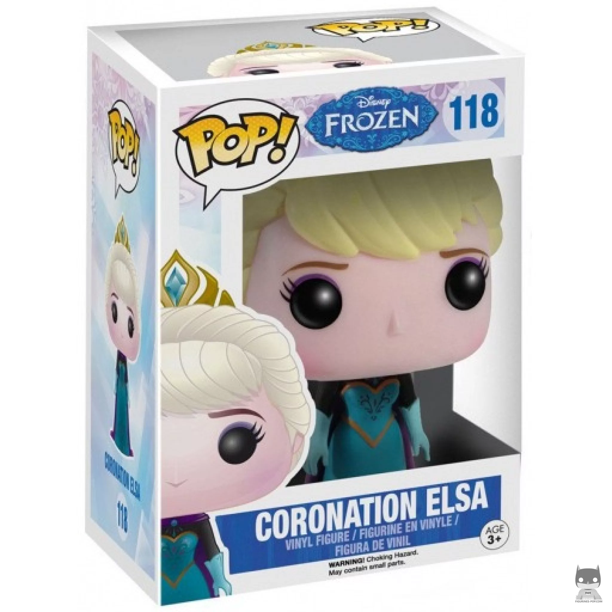 Elsa Coronation Funko Pop! figure in its box