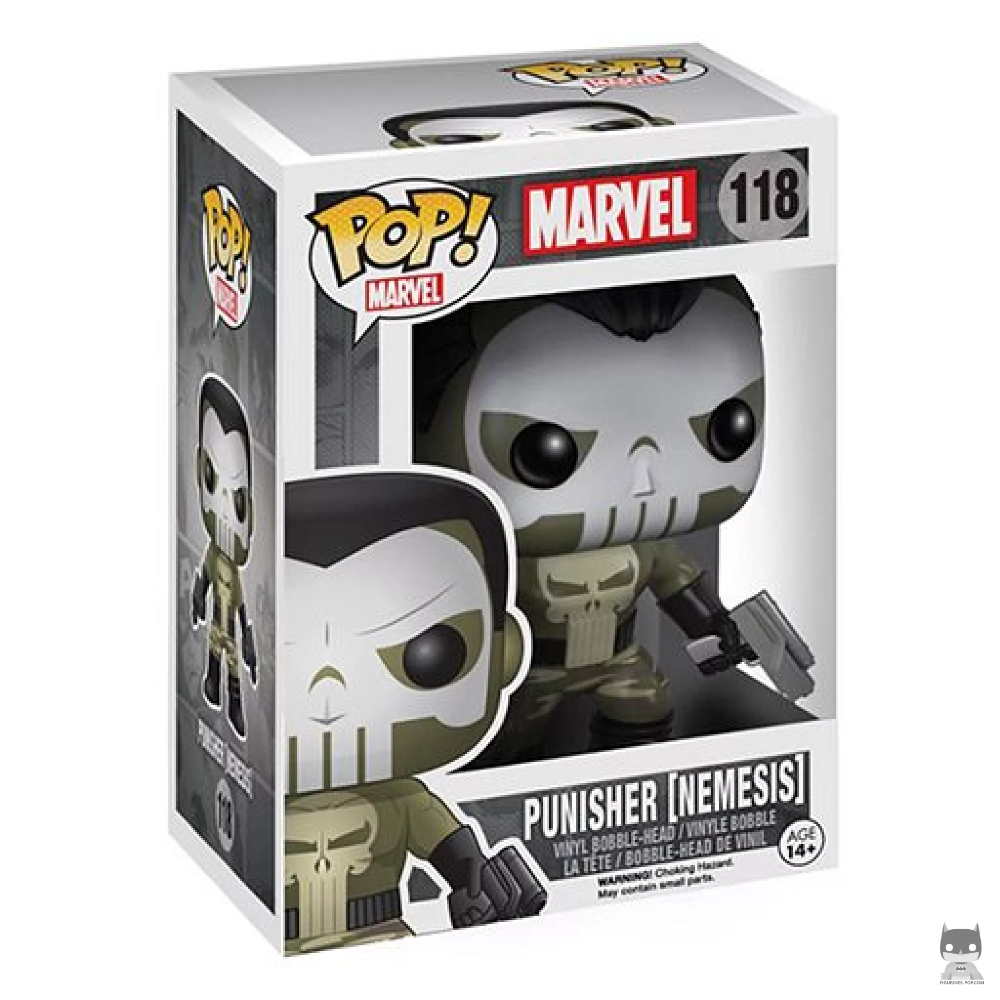 Punisher (Nemesis) Funko Pop! figure in its box