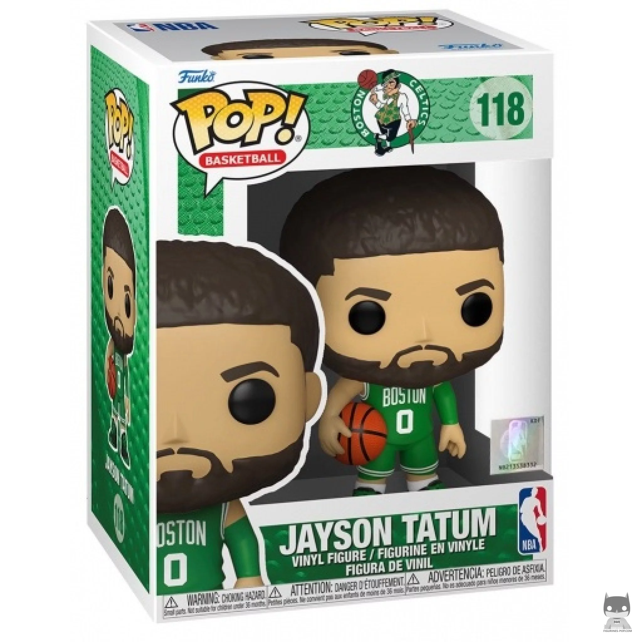 Jayson Tatum (Celtics) Funko Pop! figure in its box