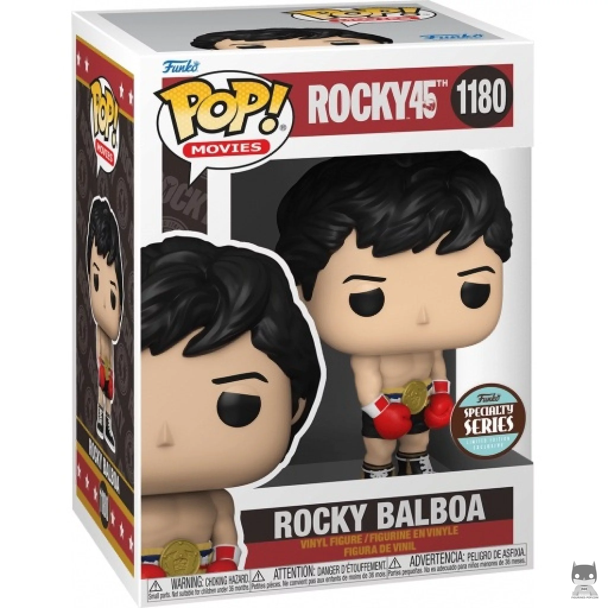 Rocky Balboa Funko Pop! figure in its box