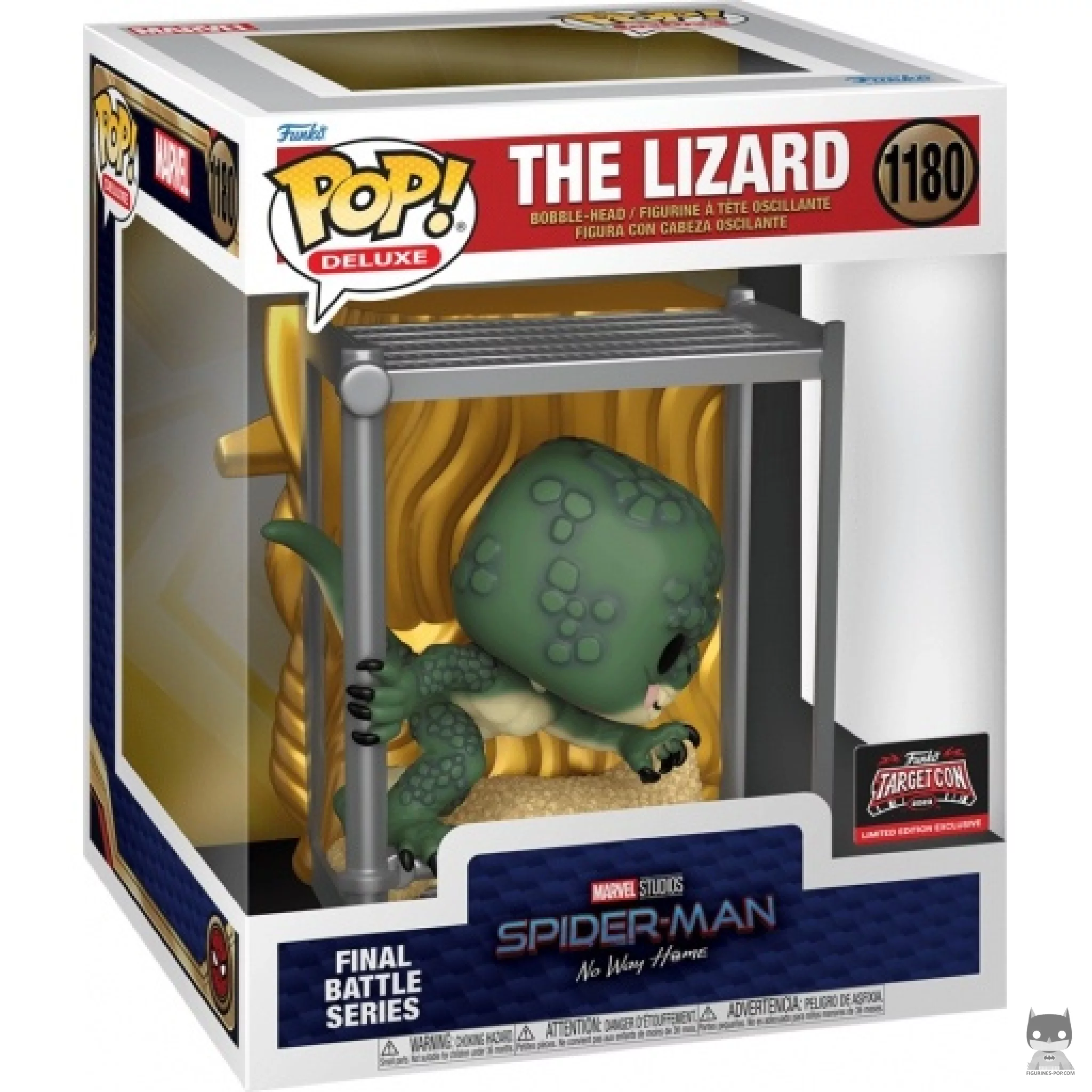 Final Battle Series : The Lizard Funko Pop! figure in its box