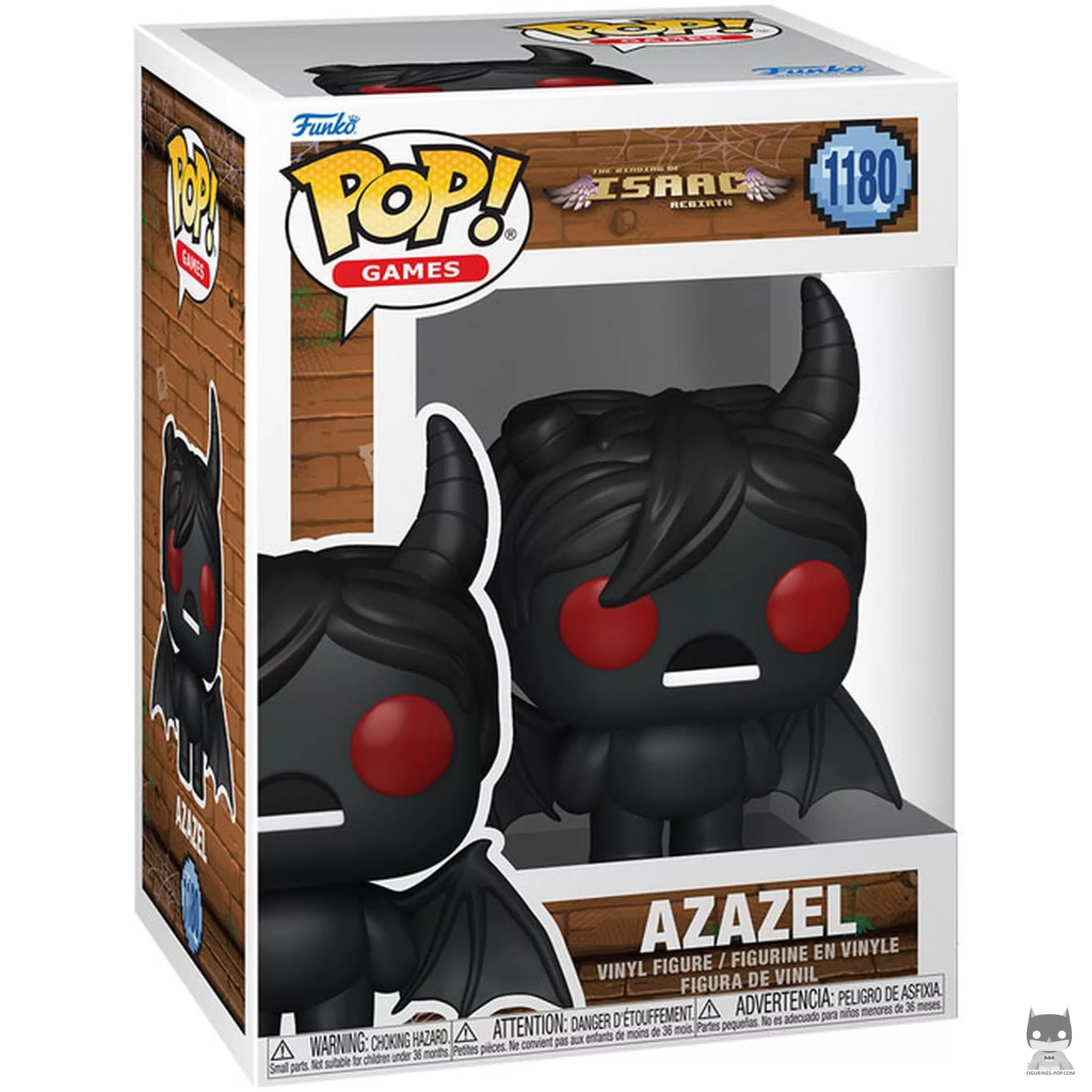 Azazel Funko Pop! figure in its box