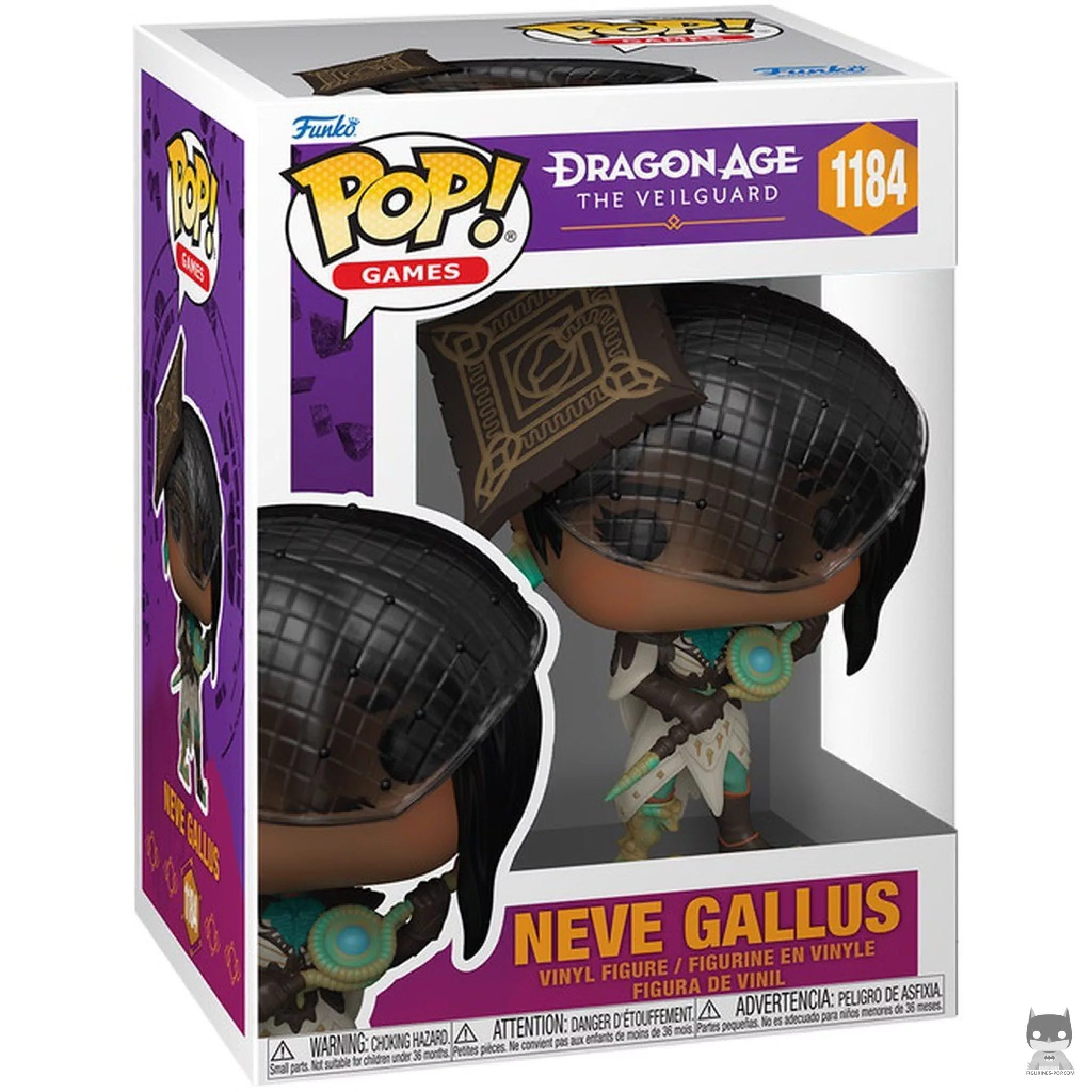 Neve Gallus Funko Pop! figure in its box