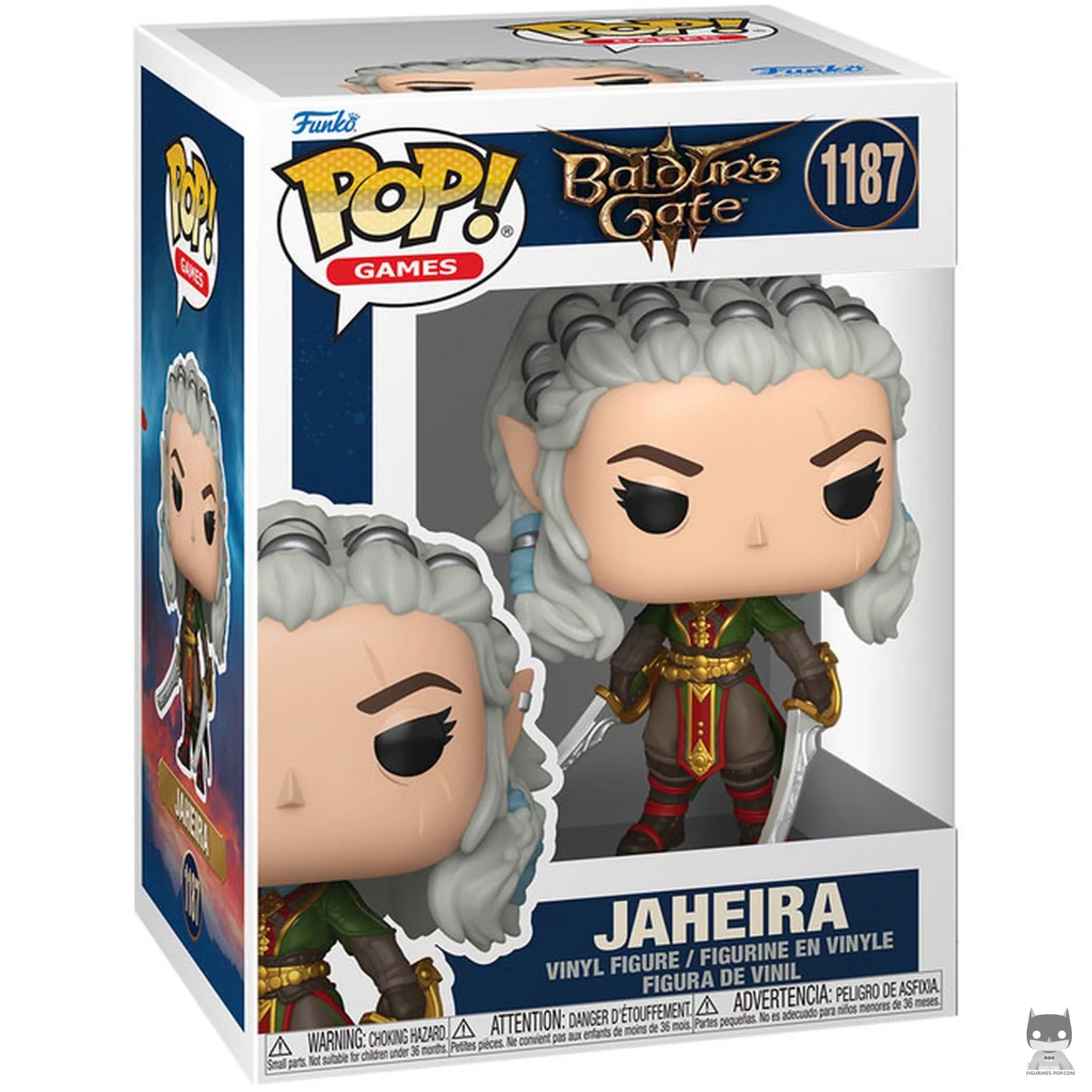 Jaheira Funko Pop! figure in its box