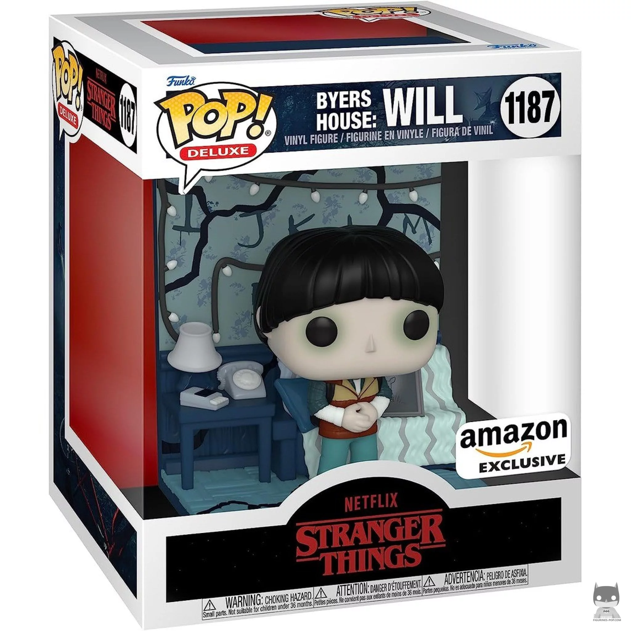 Byers House with Will (Build a Scene) Funko Pop! figure in its box