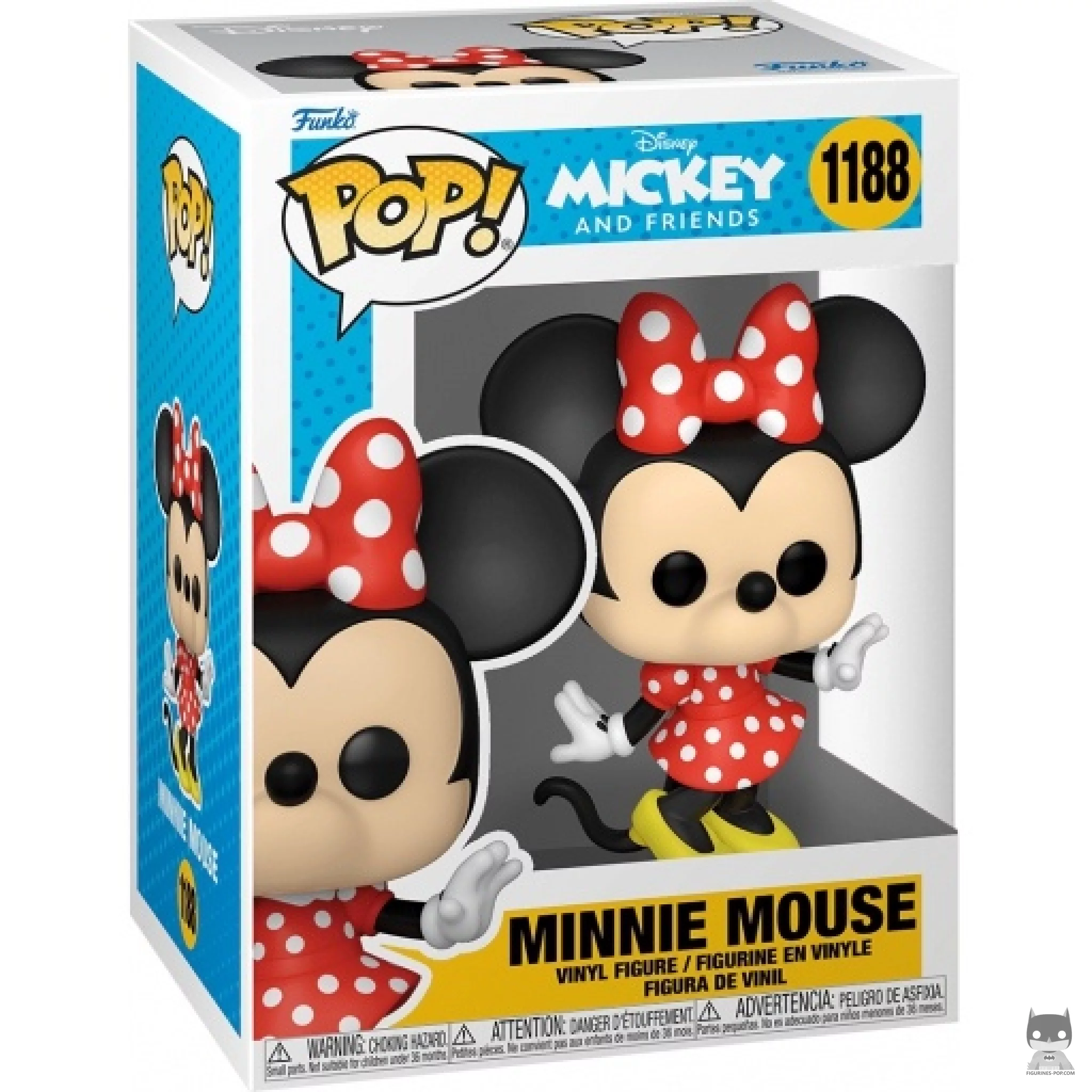 Minnie Mouse Funko Pop! figure in its box