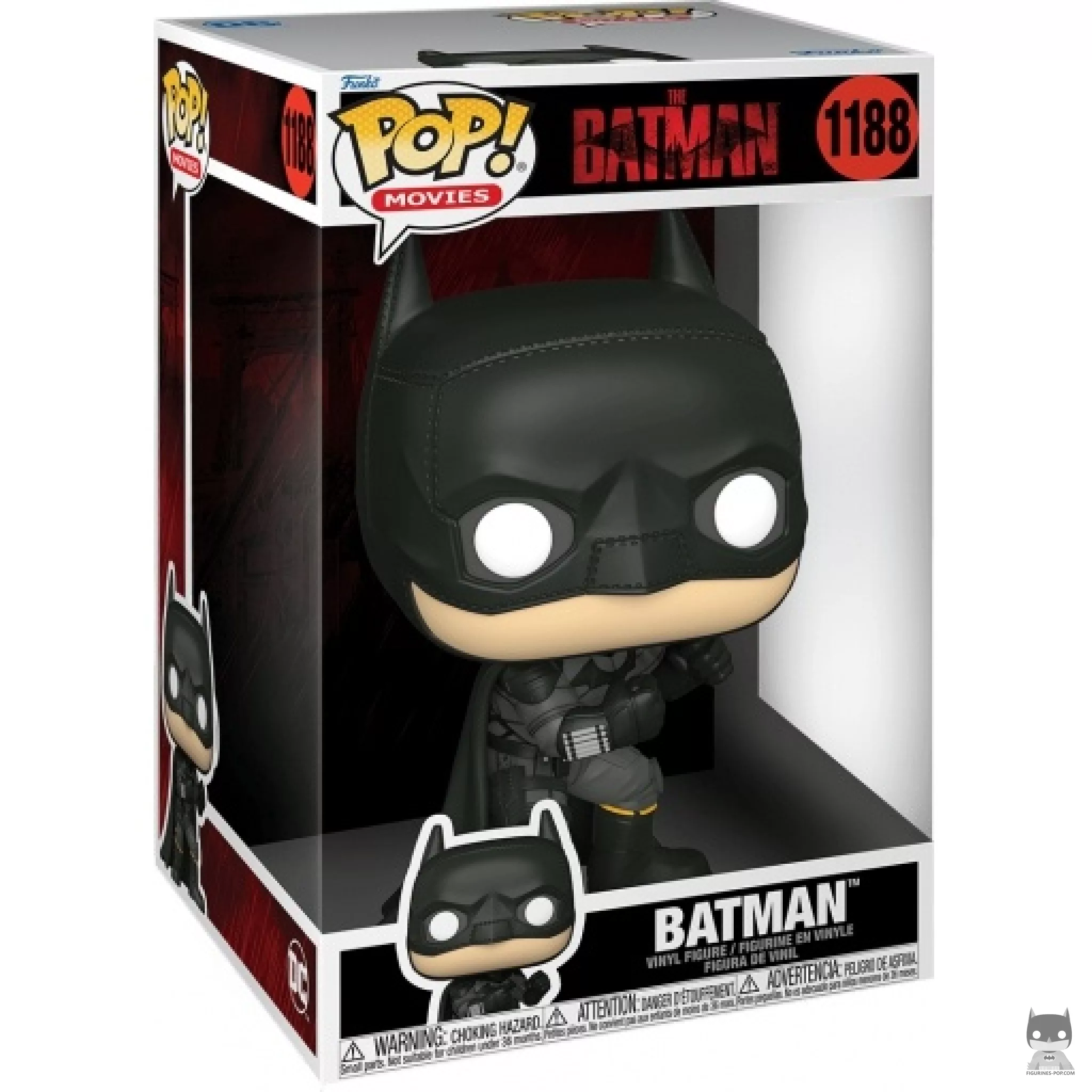 Batman (Supersized) Funko Pop! figure in its box
