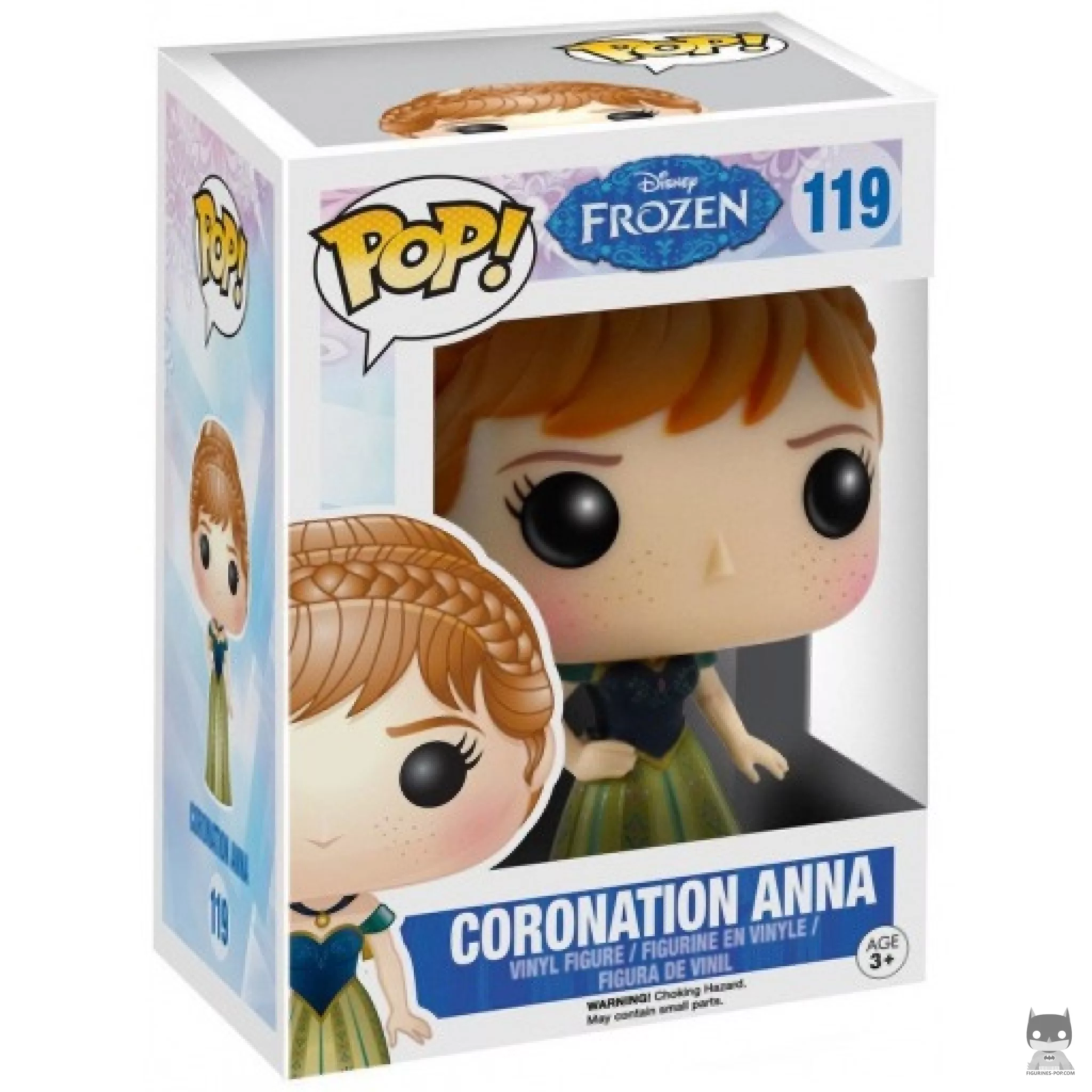 Anna Coronation Funko Pop! figure in its box
