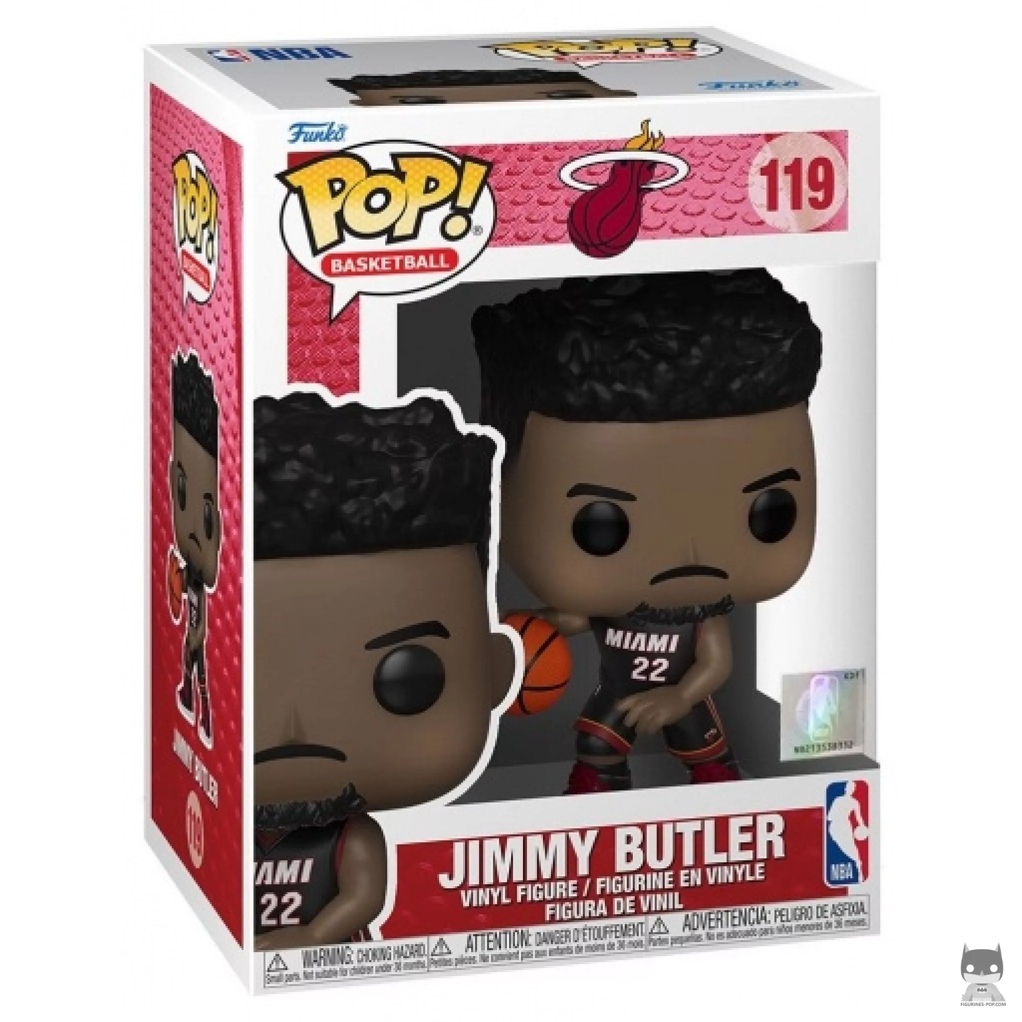 Jimmy Butler (Heat) Funko Pop! figure in its box