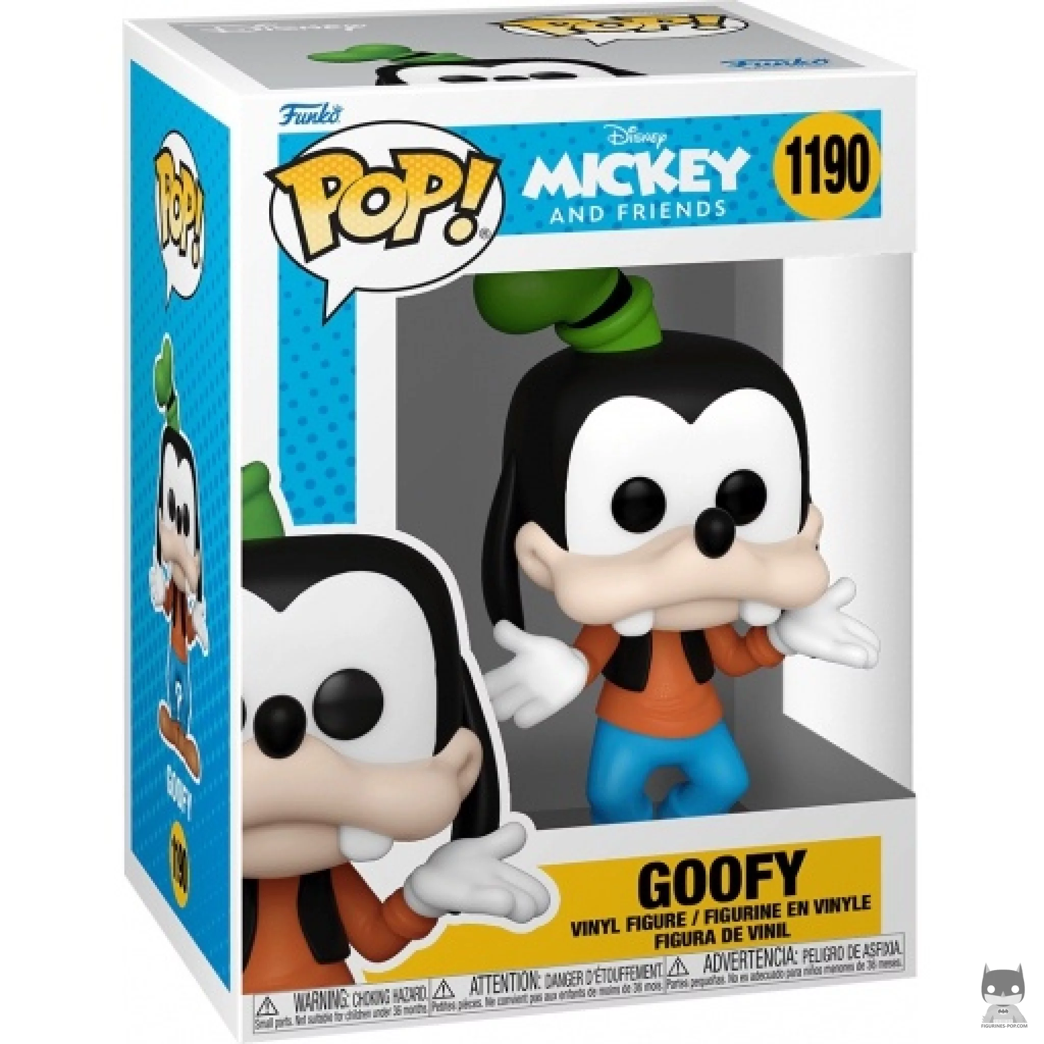 Goofy Funko Pop! figure in its box