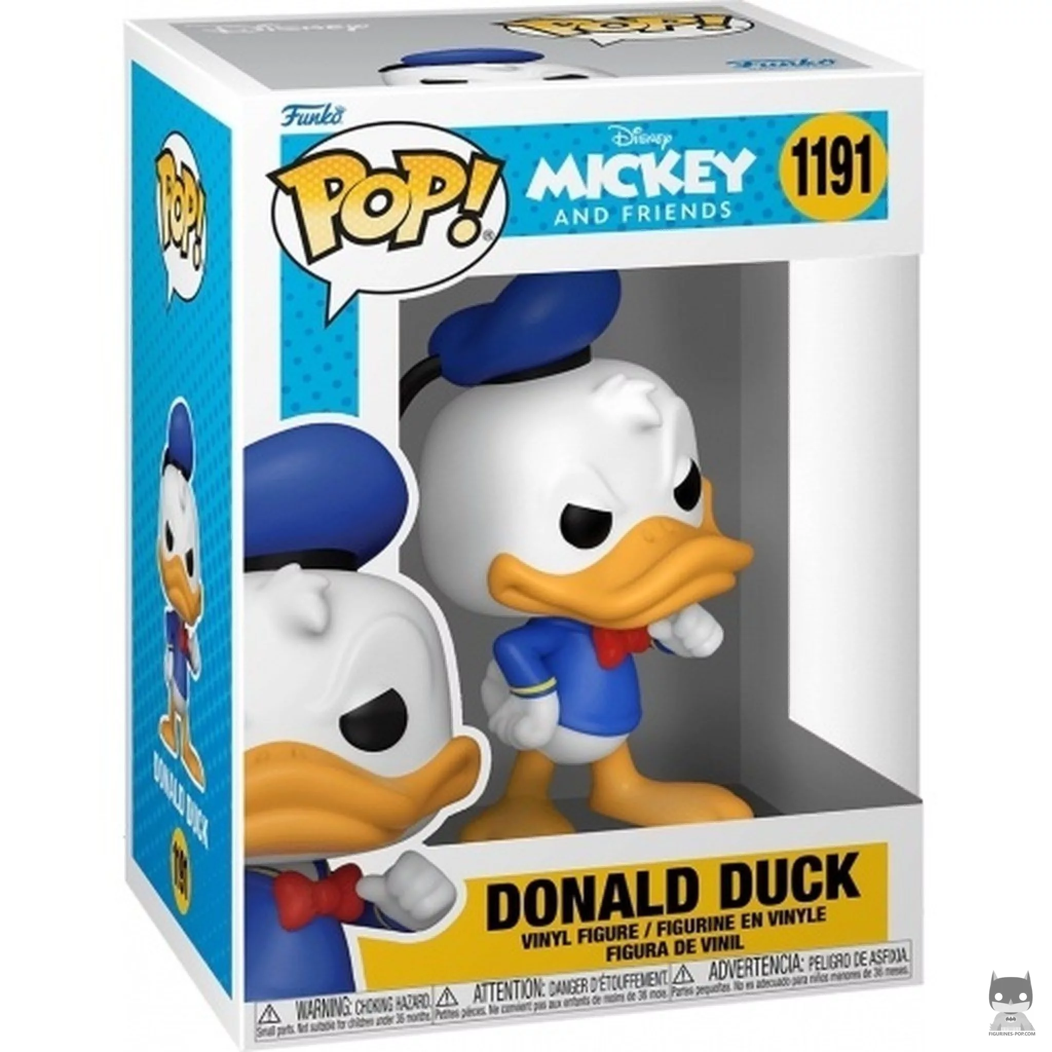 Donald Duck Funko Pop! figure in its box