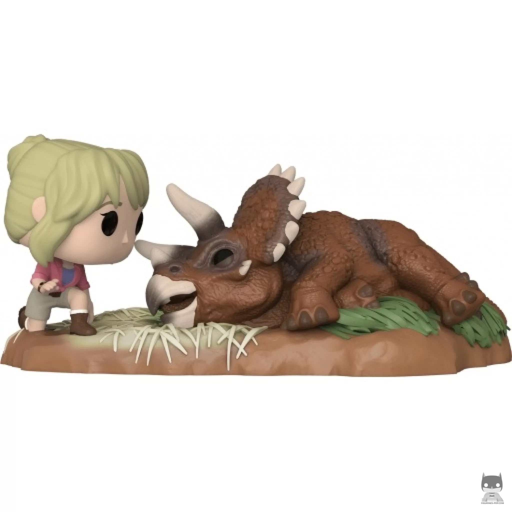 Dr. Sattler with Triceratops Funko Pop! figure (Jurassic Park)