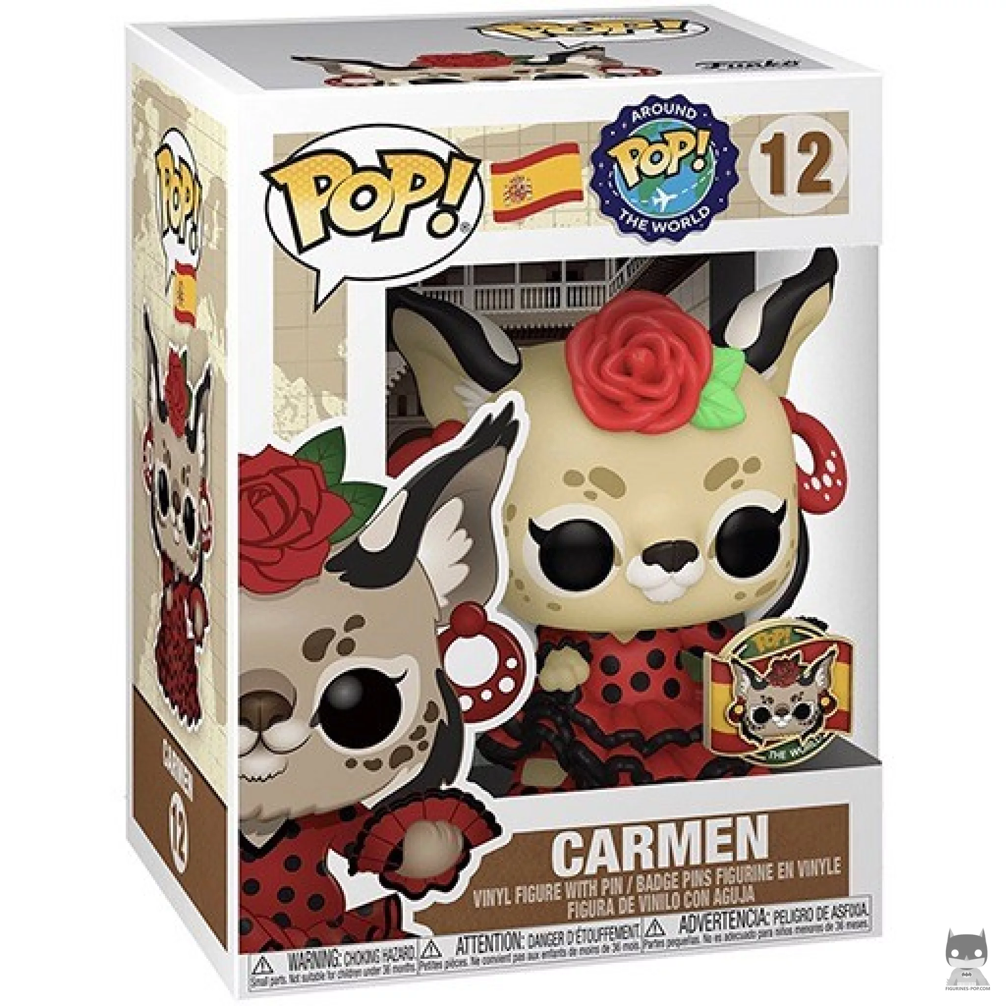 Carmen Funko Pop! figure in its box
