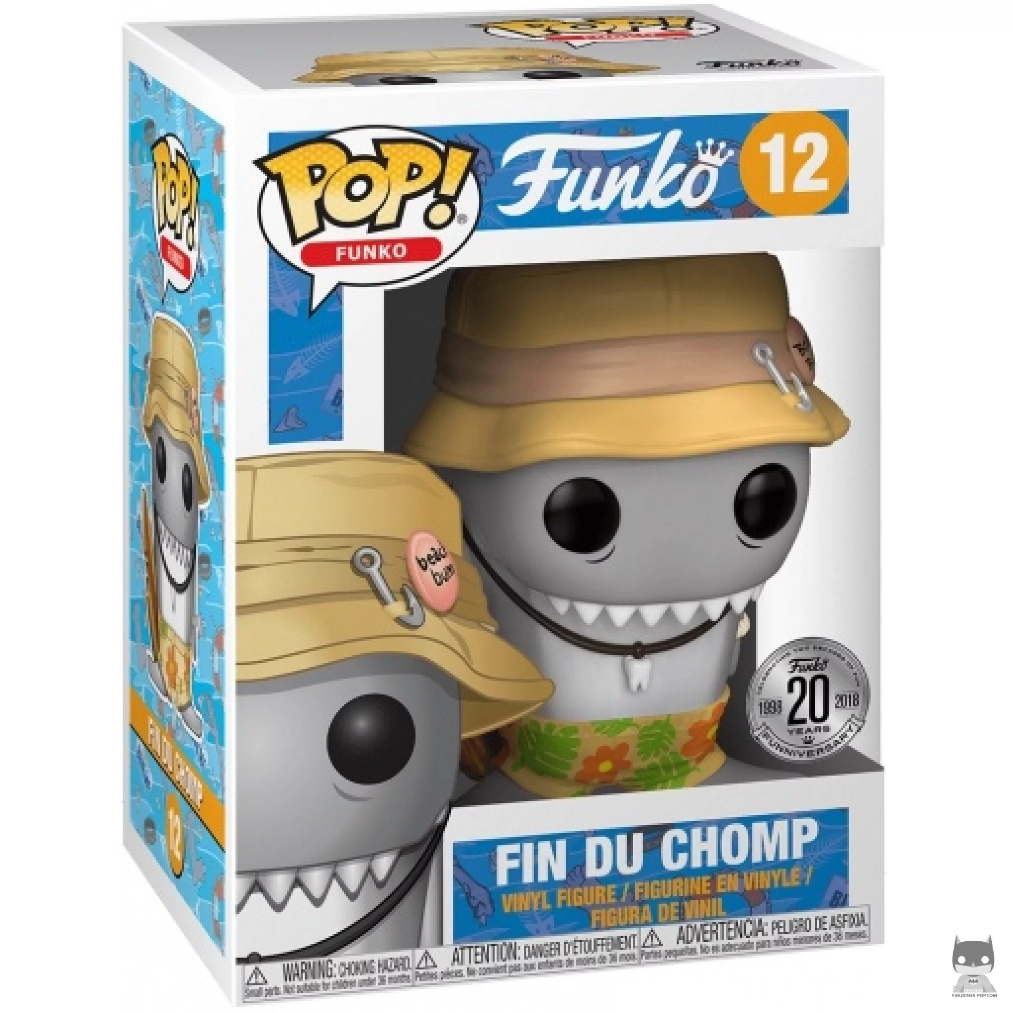 Fin DuChomp Funko Pop! figure in its box