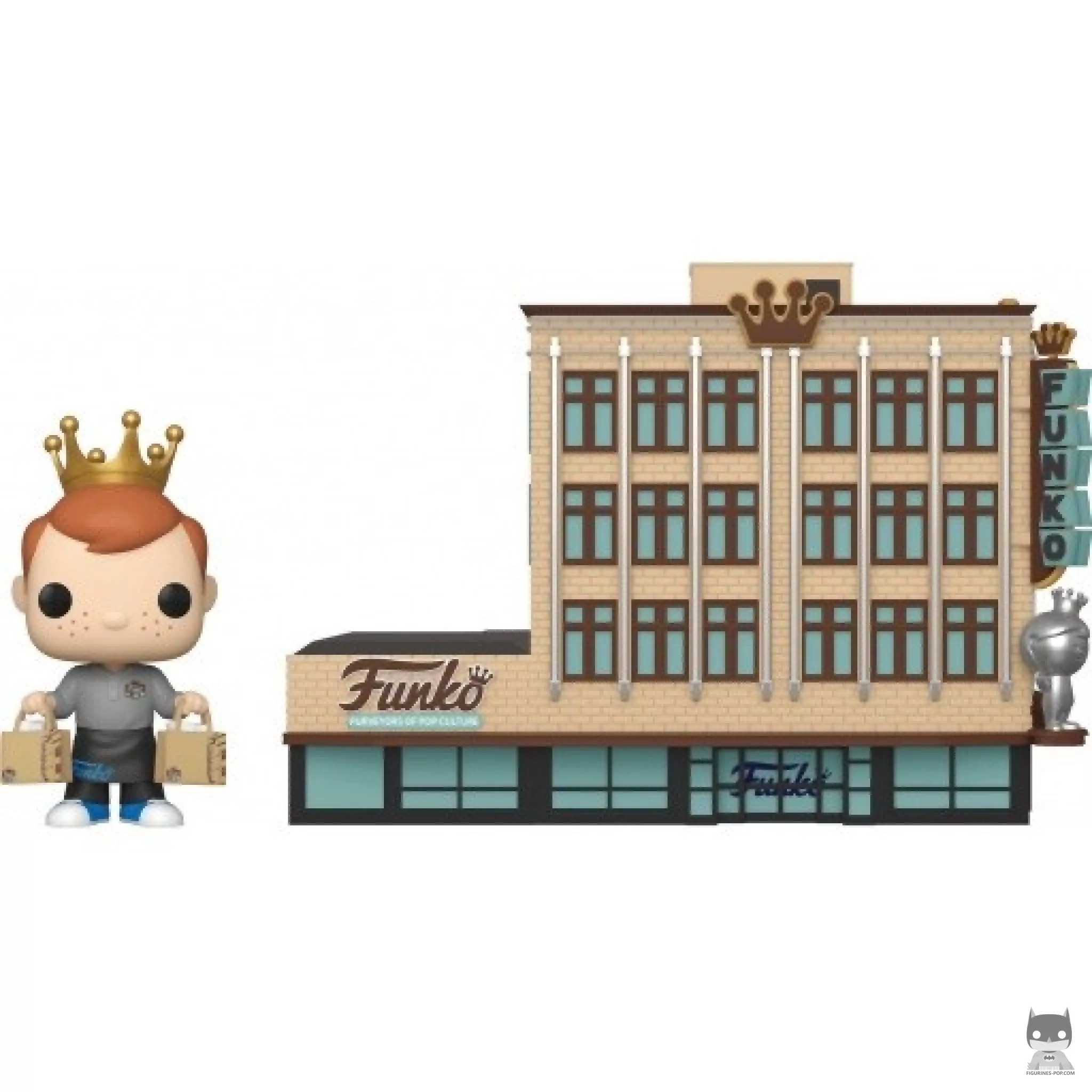 Freddy Funko with Funko HQ Funko Pop! figure (Freddy Funko)