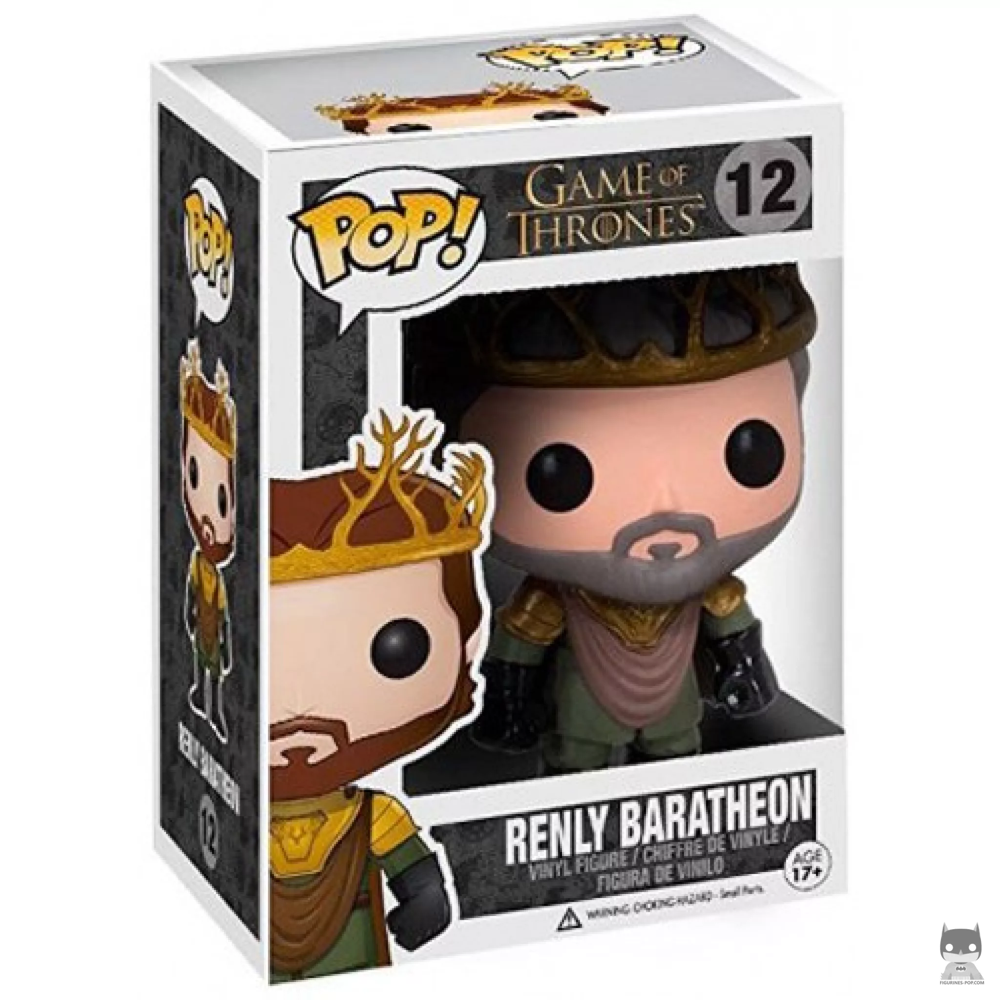 Renly Baratheon Funko Pop! figure in its box
