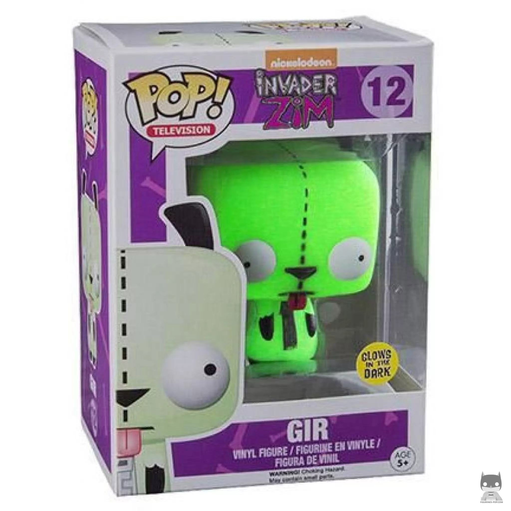 GIR (Glow in the Dark) Funko Pop! figure in its box