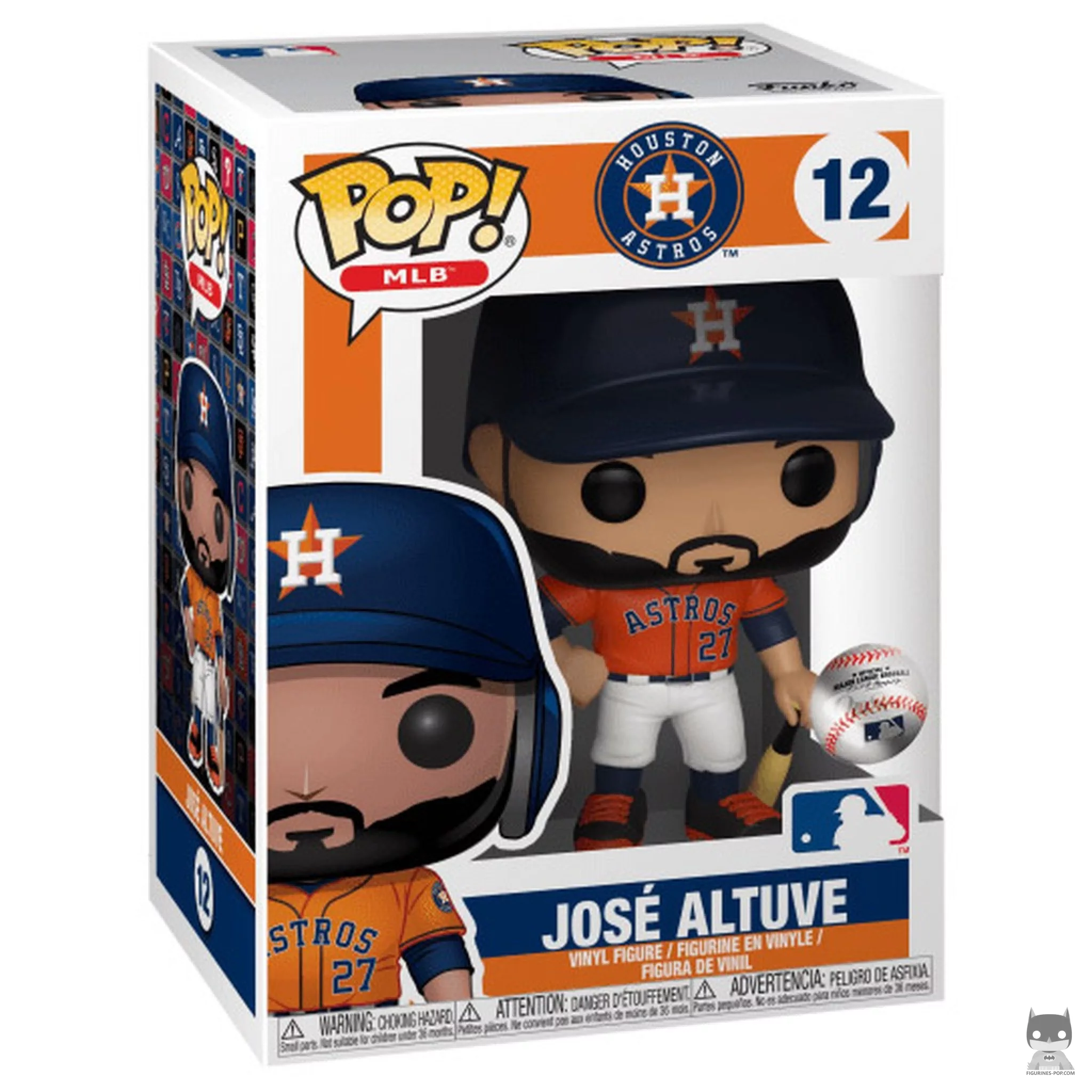 Jose Altuve Funko Pop! figure in its box