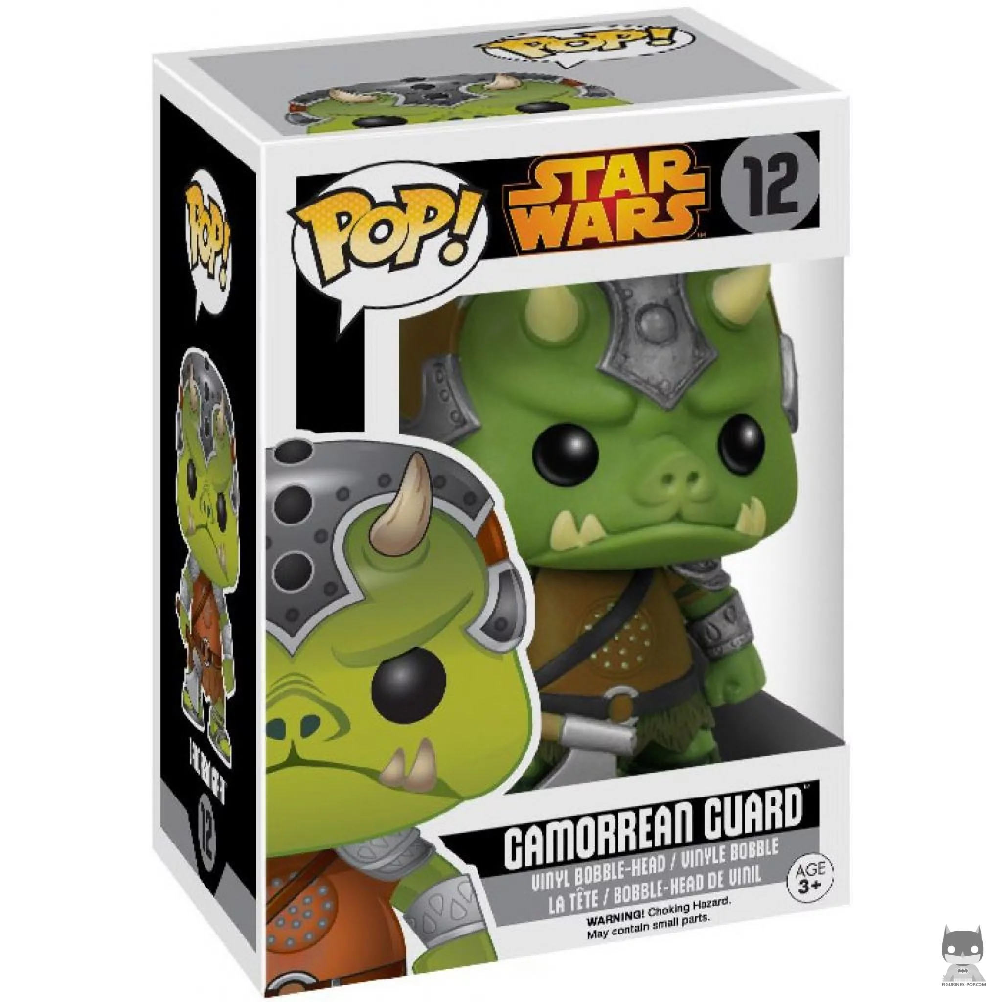 Gamorrean Guard Funko Pop! figure in its box