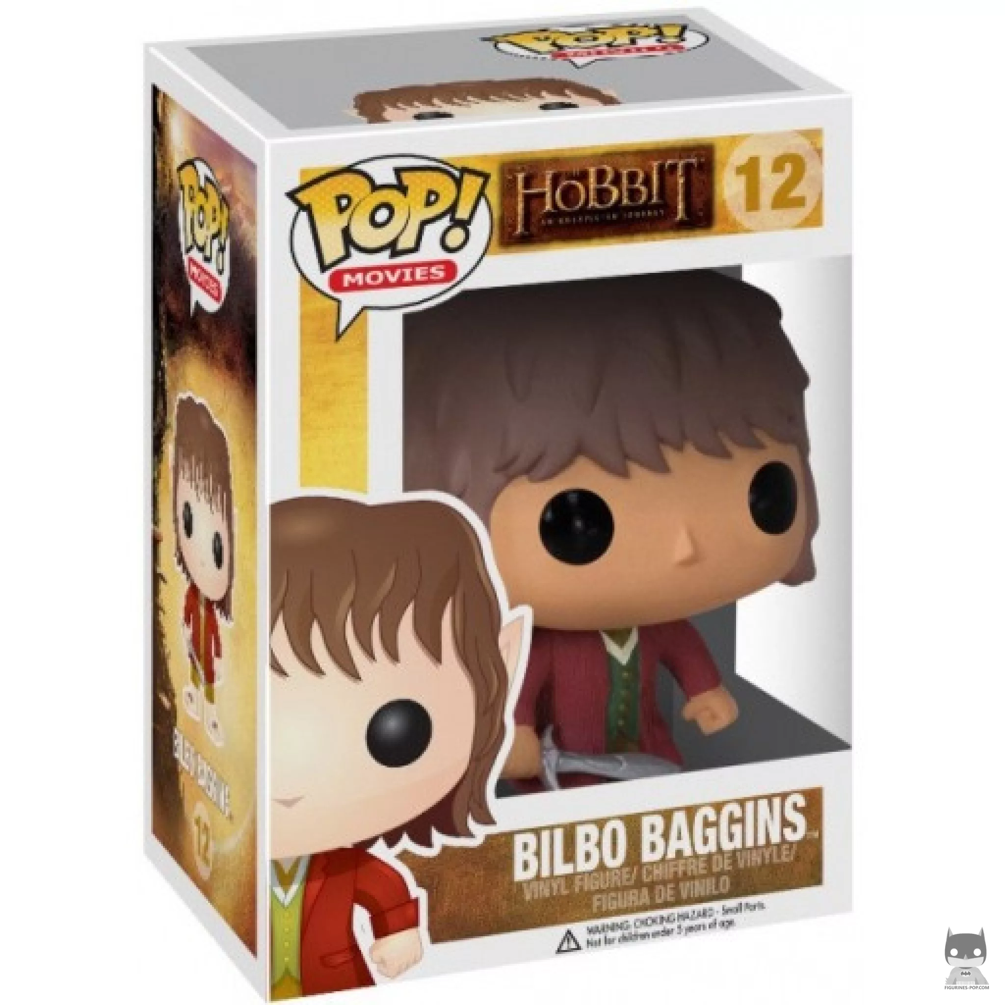 Bilbo Baggins Funko Pop! figure in its box
