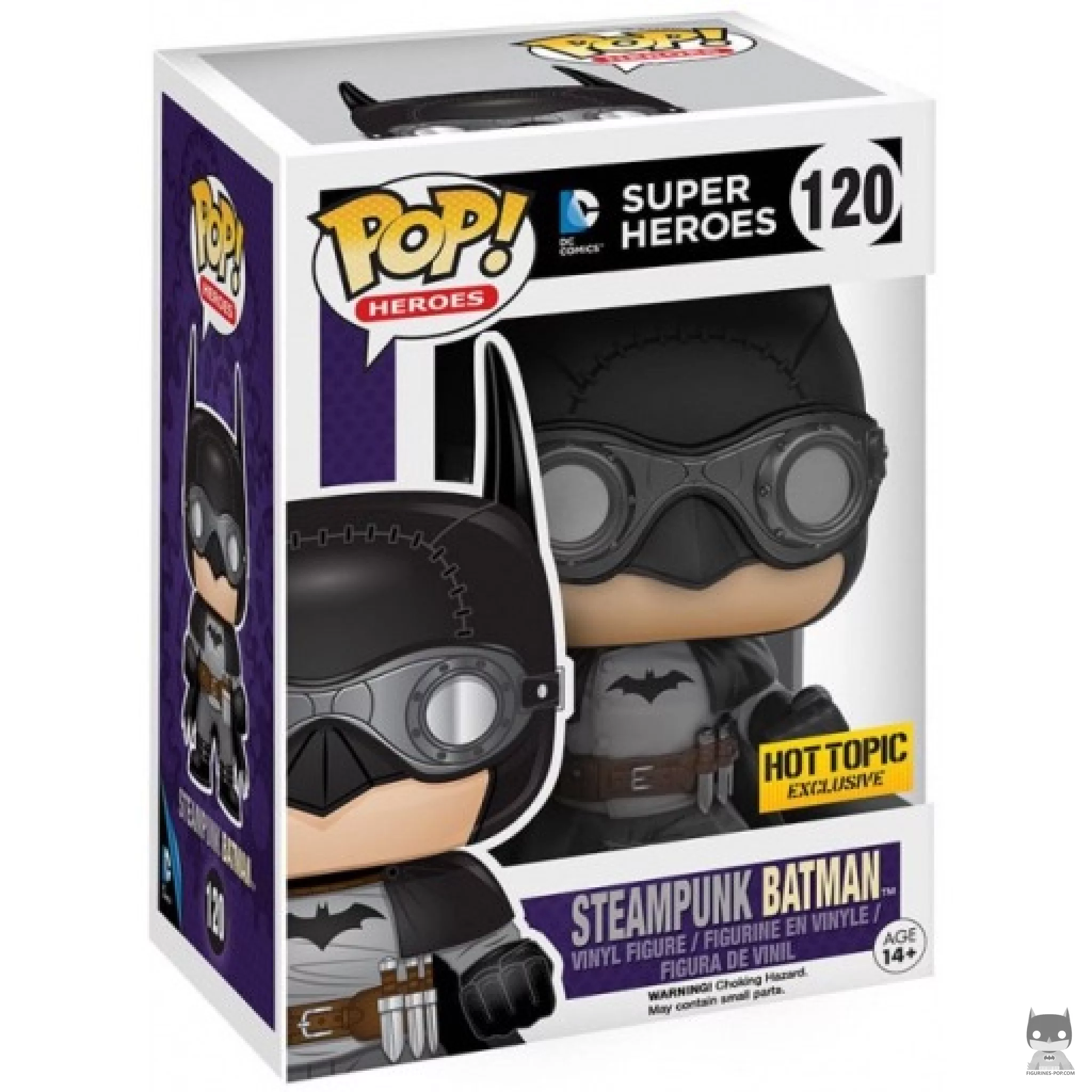 Steampunk Batman Funko Pop! figure in its box