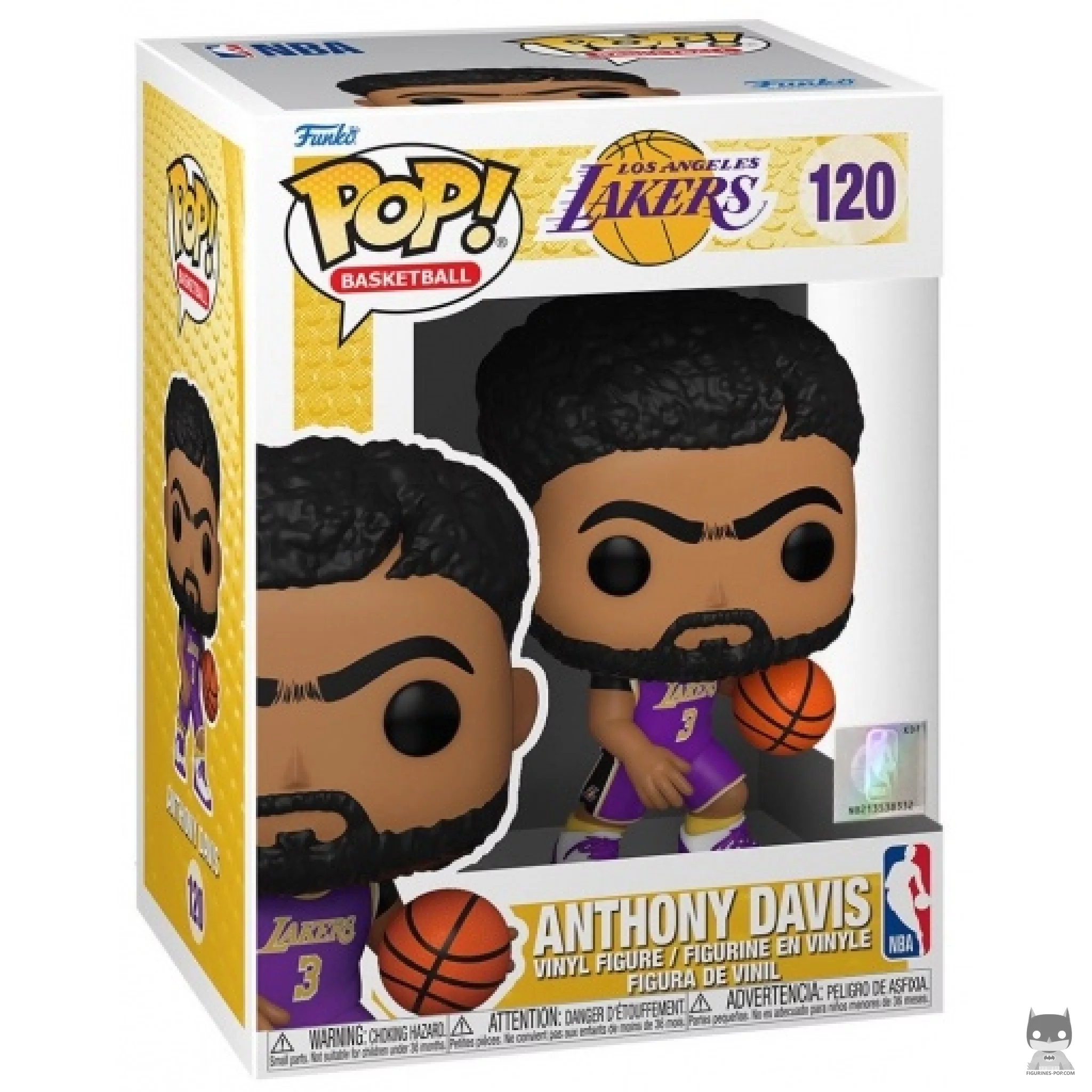 Anthony Davis (Lakers) Funko Pop! figure in its box