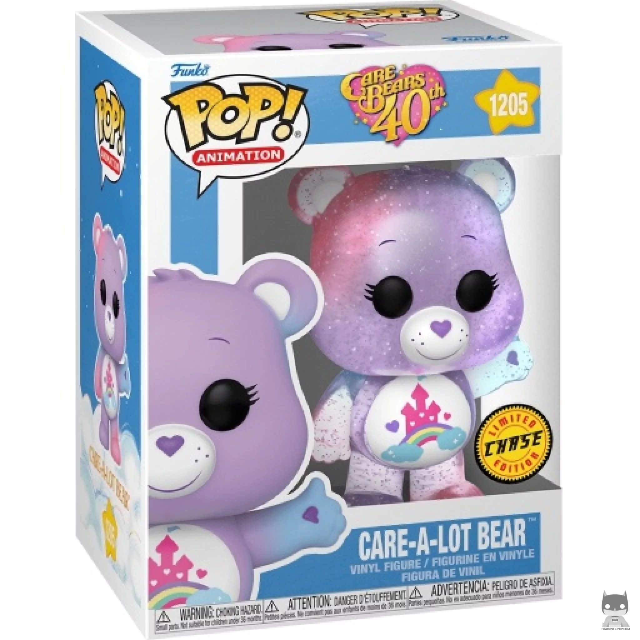 Care-A-Lot Bear (Chase, Translucent & Glow in the Dark) Funko Pop! figure in its box