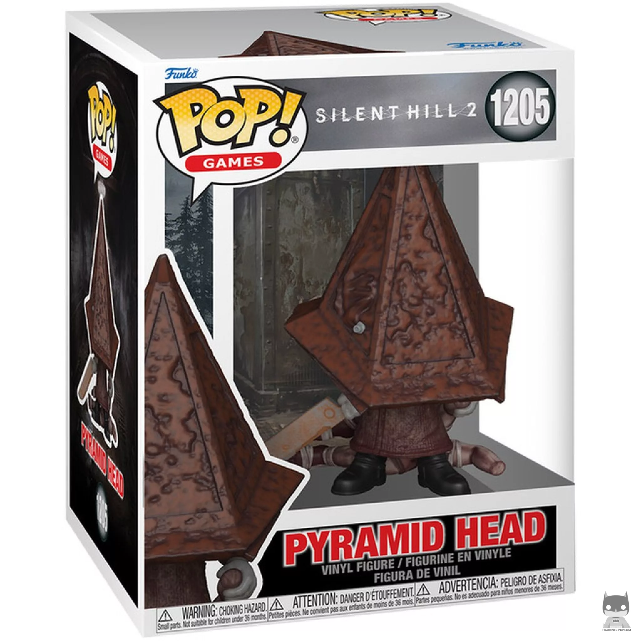 Pyramid Head Funko Pop! figure in its box