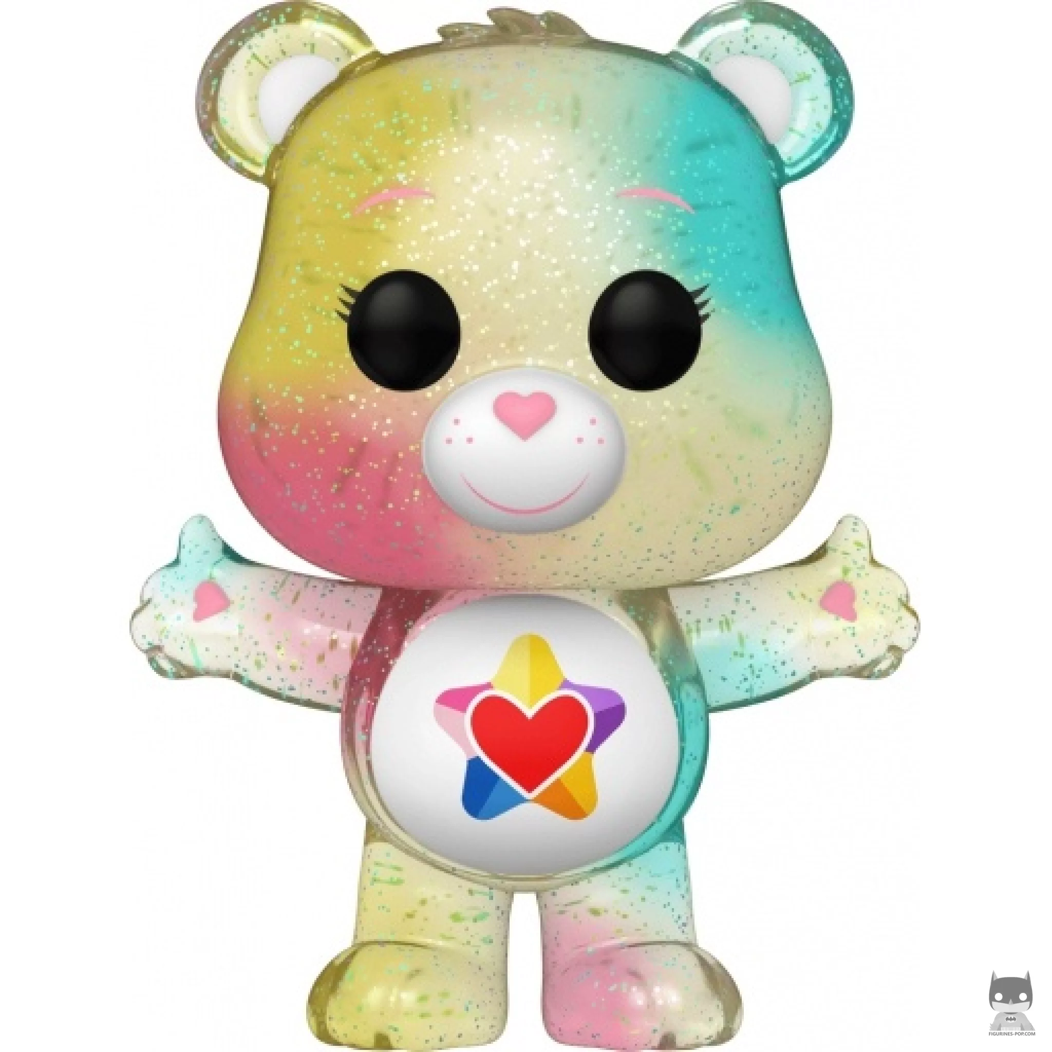 True Heart Bear (Chase, Translucent & Diamond Glitter) Funko Pop! figure (Care Bears)