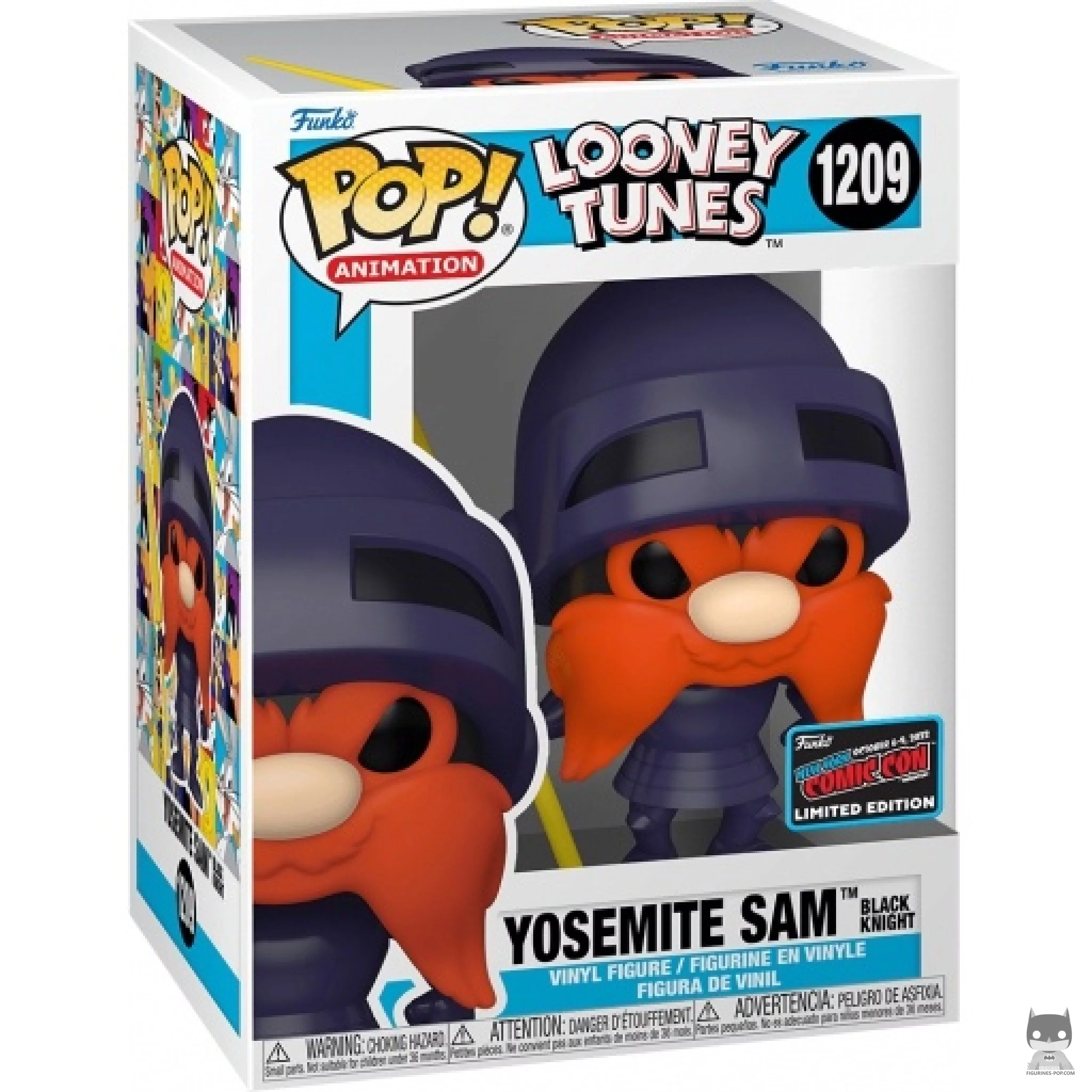 Yosemite Sam (Black Knight) Funko Pop! figure in its box