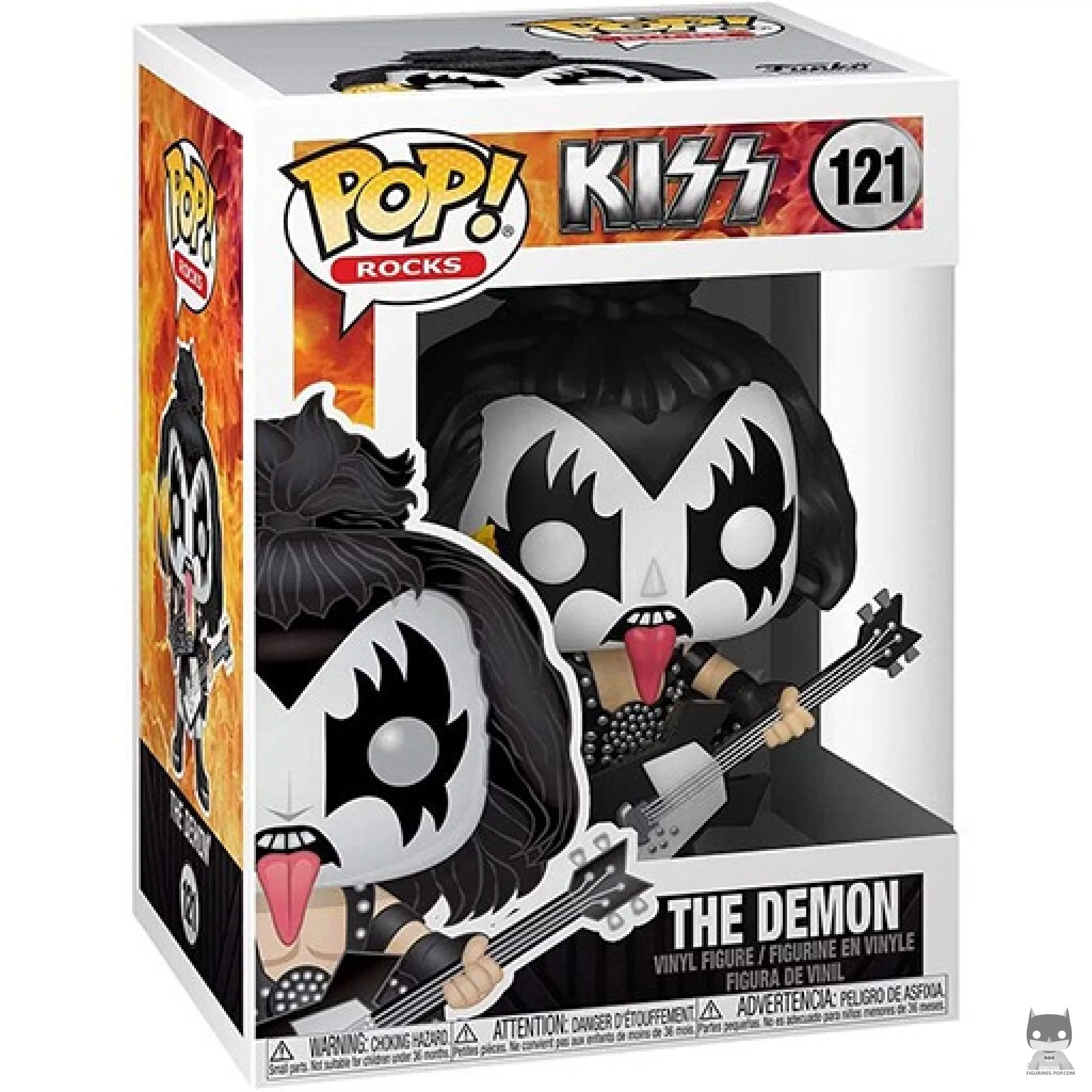The Demon Funko Pop! figure in its box